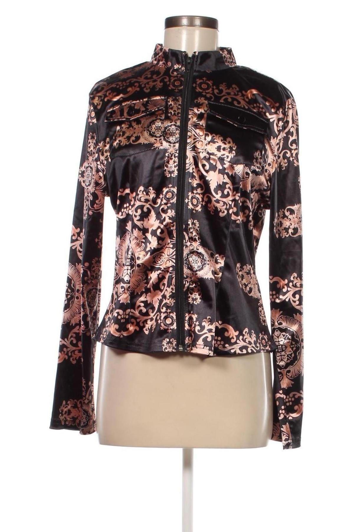 Γυναικείο πουκάμισο ChicMe, Μέγεθος L, Χρώμα Μαύρο, Τιμή 6,96 €