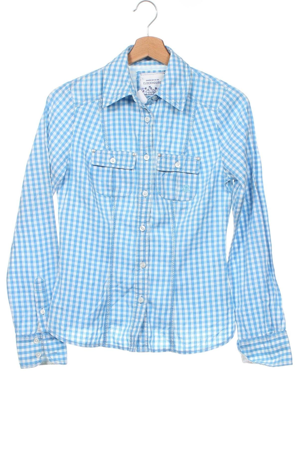 Dámska košeľa  Clockhouse, Veľkosť S, Farba Modrá, Cena  12,83 €