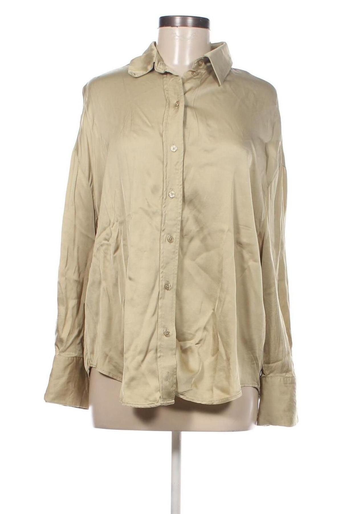 Γυναικείο πουκάμισο Edited, Μέγεθος S, Χρώμα Πράσινο, Τιμή 11,91 €