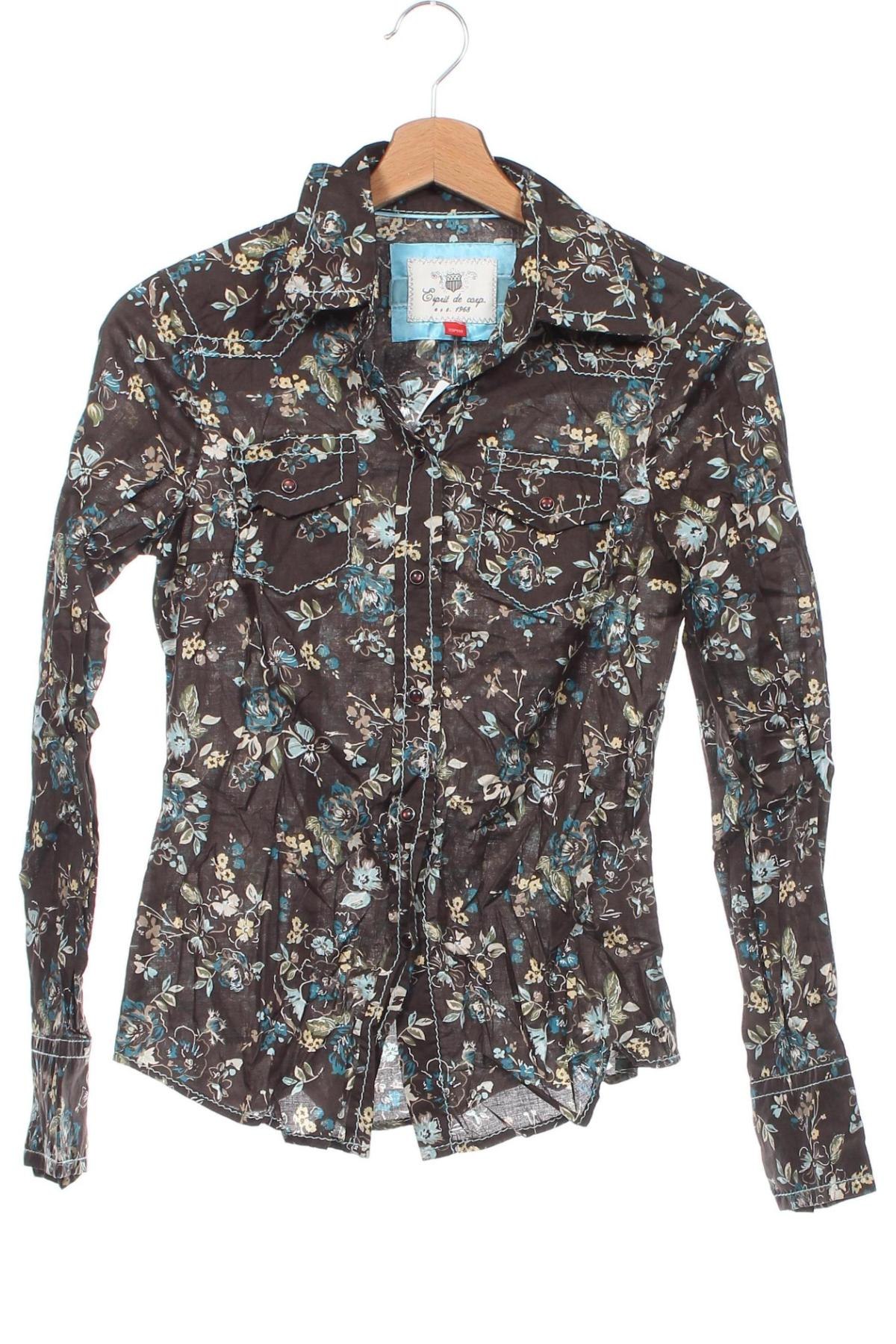 Γυναικείο πουκάμισο Esprit de Corp, Μέγεθος XS, Χρώμα Πολύχρωμο, Τιμή 8,67 €