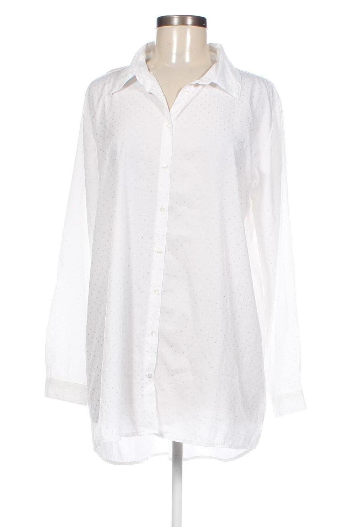 Дамска риза Gina, Размер XL, Цвят Бял, Цена 12,50 лв.