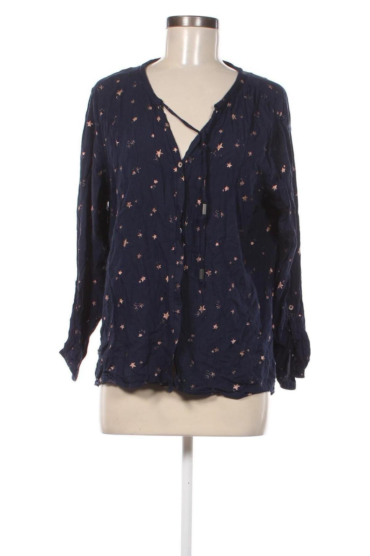 Γυναικείο πουκάμισο Gina Benotti, Μέγεθος L, Χρώμα Μπλέ, Τιμή 6,18 €