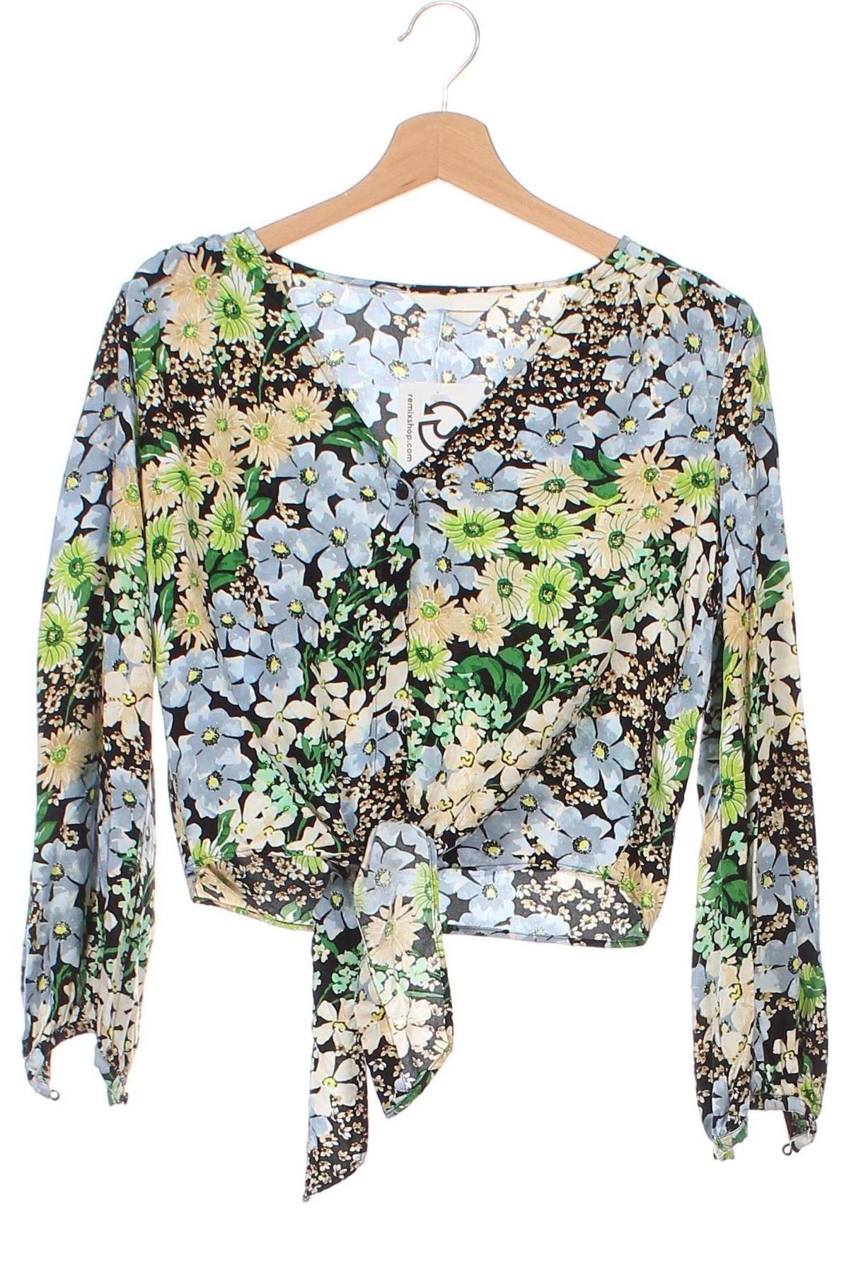 Damenbluse H&M, Größe XS, Farbe Mehrfarbig, Preis 1,99 €