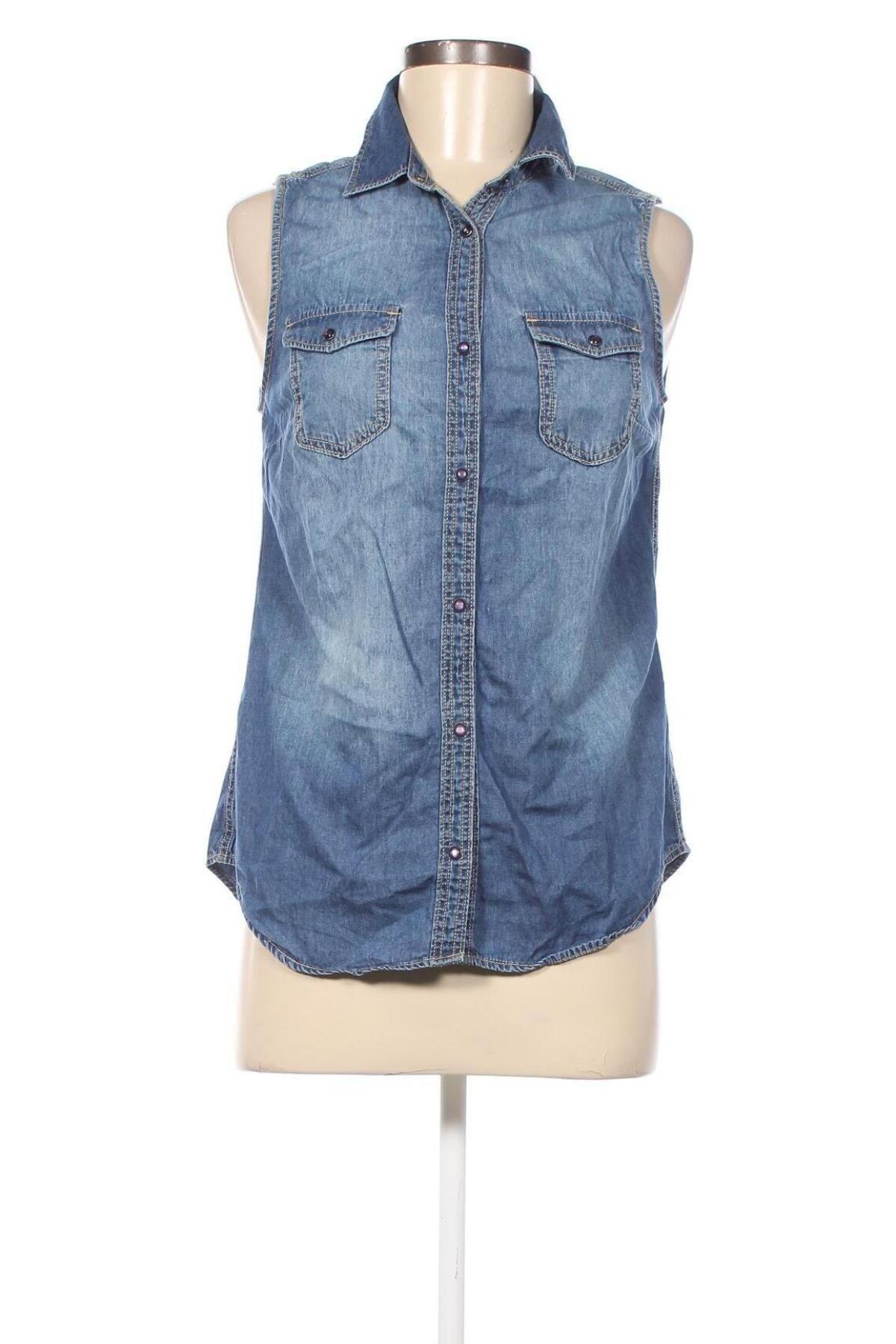 Γυναικείο πουκάμισο H&M Divided, Μέγεθος M, Χρώμα Μπλέ, Τιμή 12,83 €