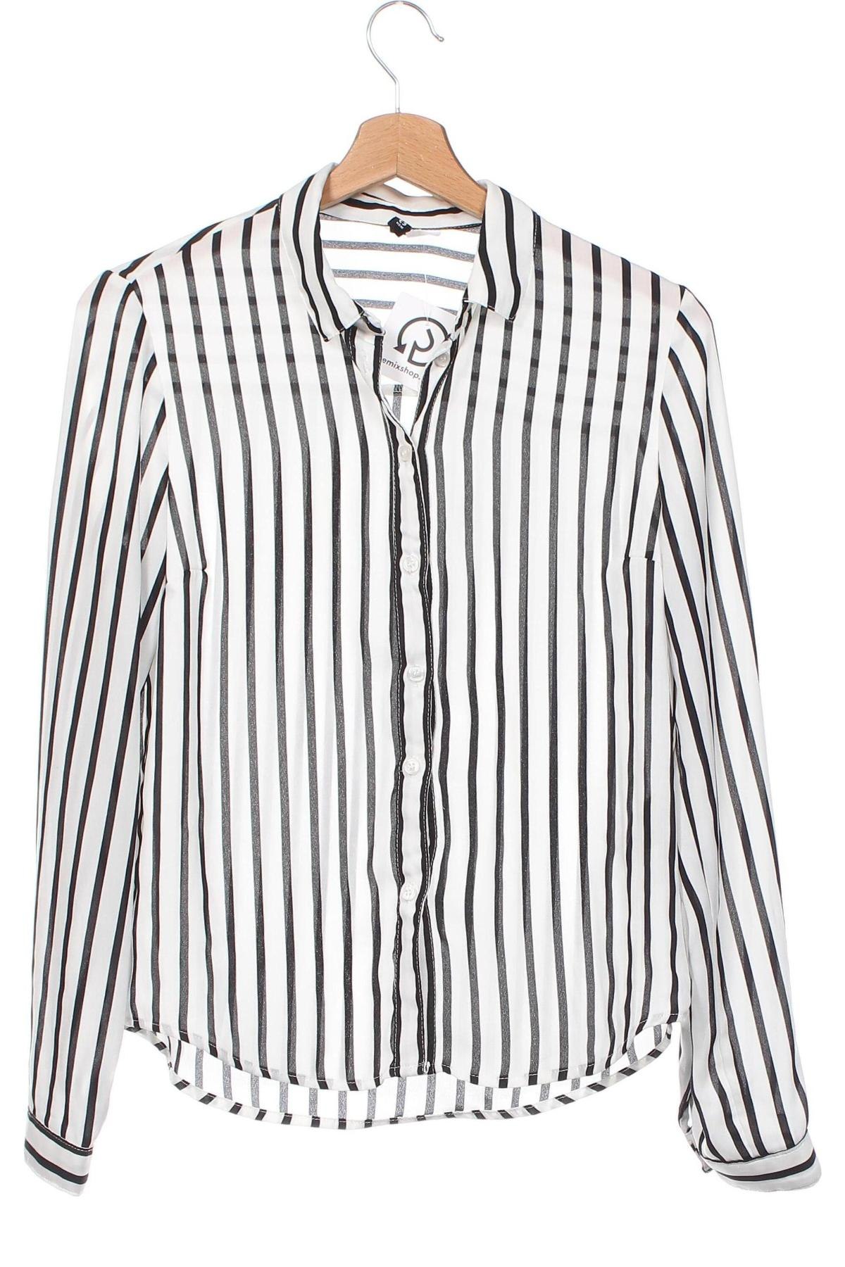 Γυναικείο πουκάμισο H&M Divided, Μέγεθος XS, Χρώμα Λευκό, Τιμή 12,79 €