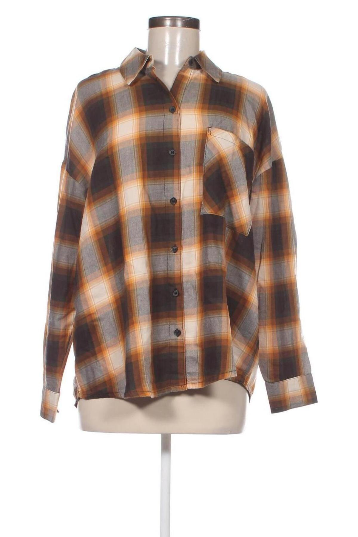 Γυναικείο πουκάμισο H&M Divided, Μέγεθος S, Χρώμα Πολύχρωμο, Τιμή 6,54 €