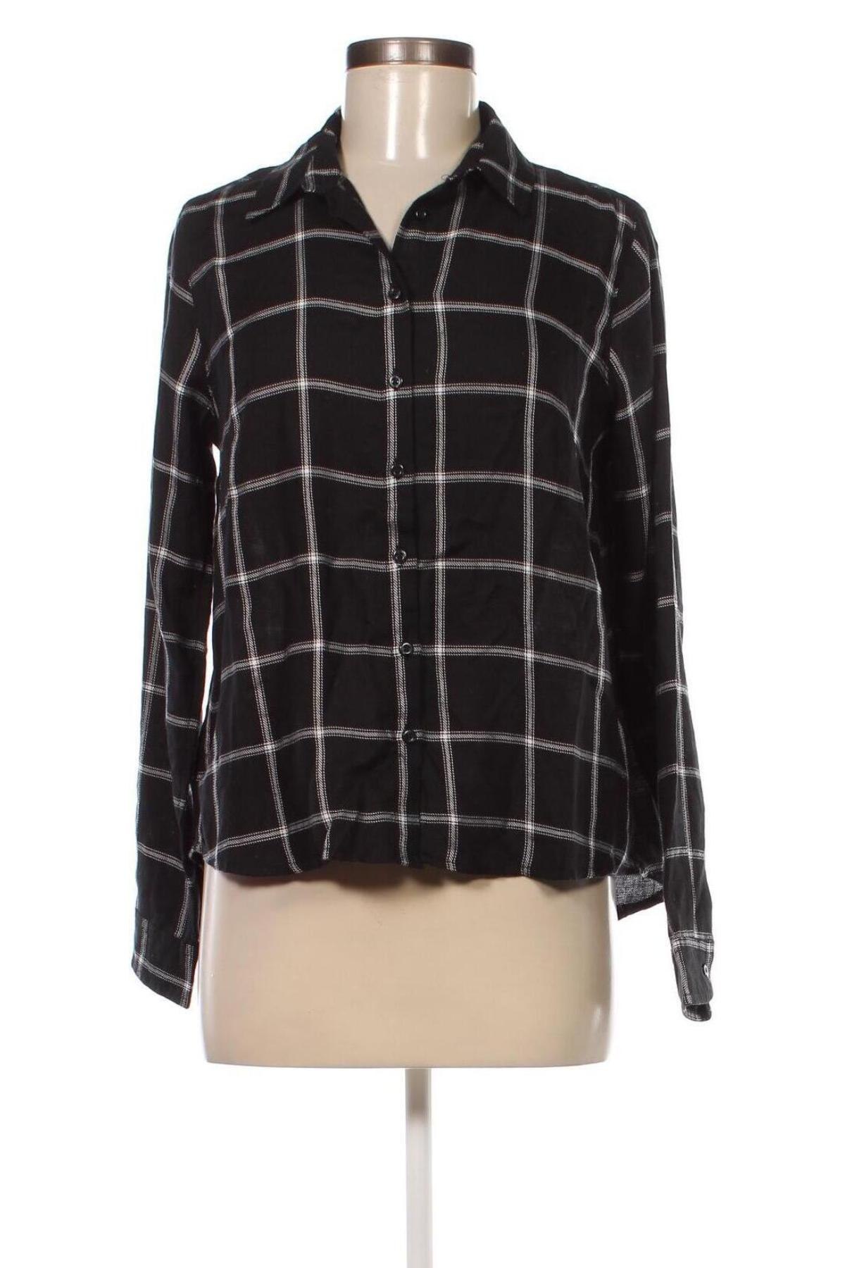 Γυναικείο πουκάμισο Janina, Μέγεθος M, Χρώμα Μαύρο, Τιμή 4,64 €