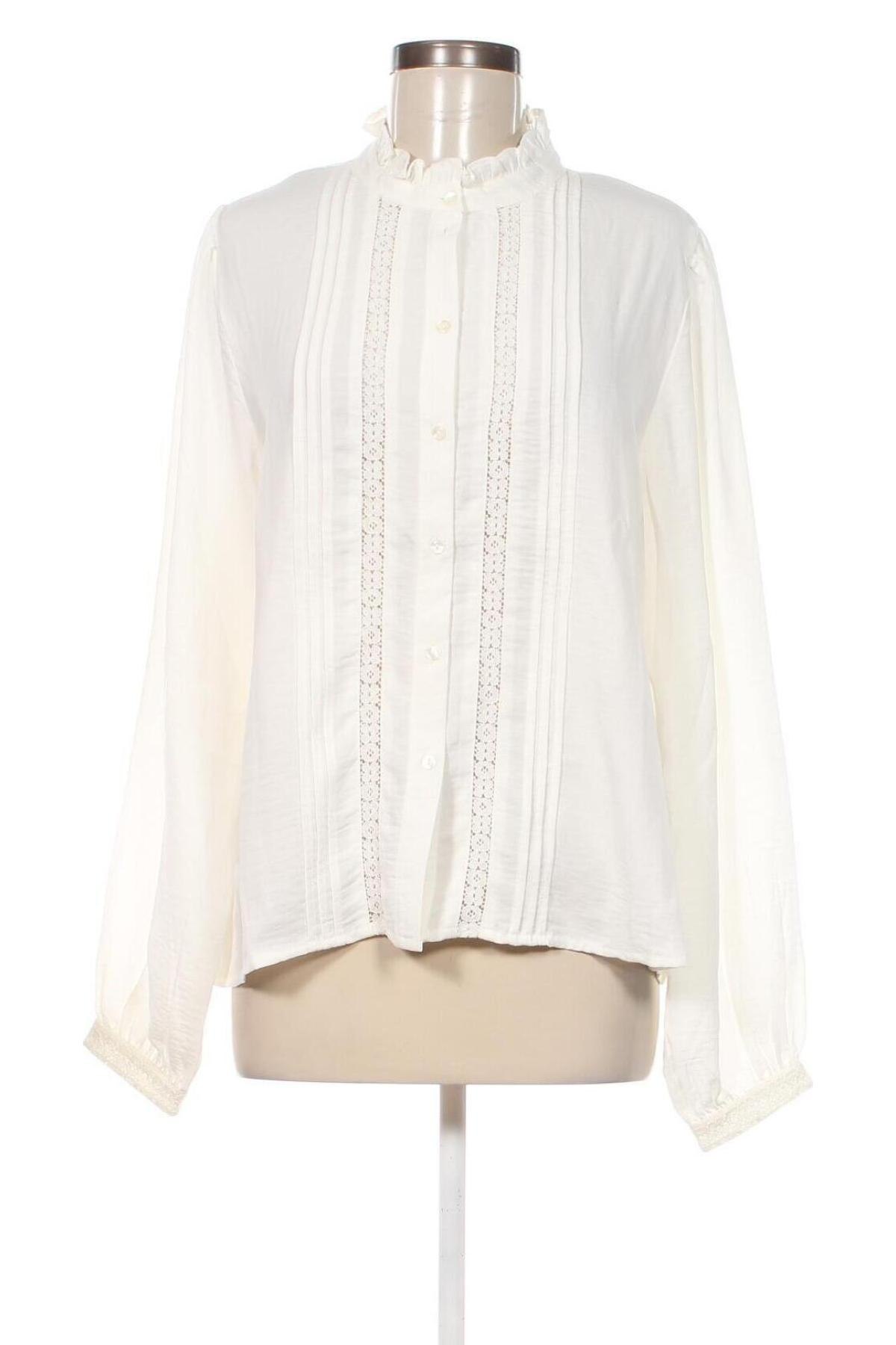 Γυναικείο πουκάμισο Jdy, Μέγεθος XL, Χρώμα Λευκό, Τιμή 20,62 €
