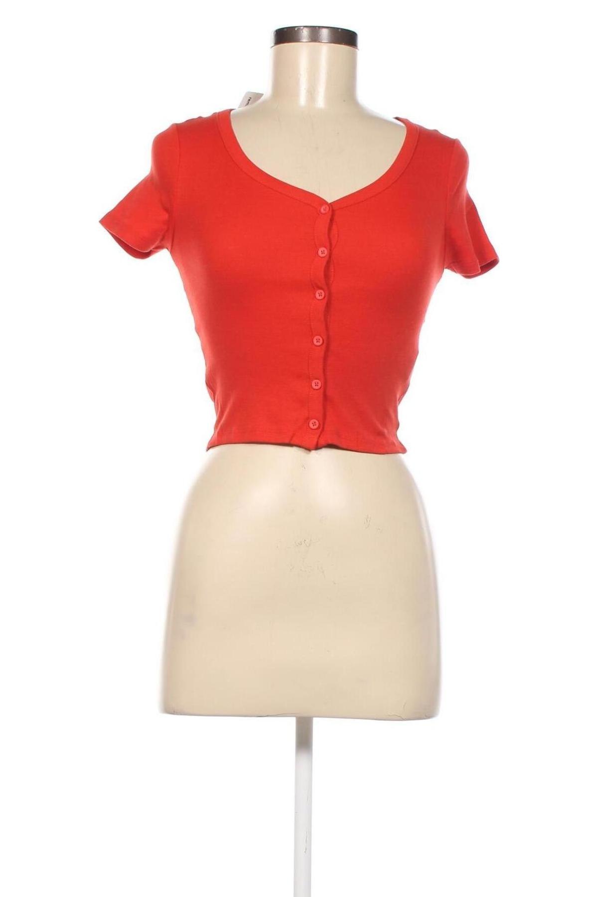 Damenbluse Jennyfer, Größe XS, Farbe Rot, Preis € 4,79