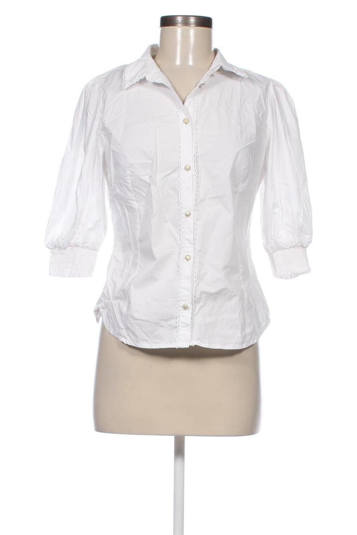 Дамска риза Karen by Simonsen, Размер S, Цвят Бял, Цена 43,67 лв.