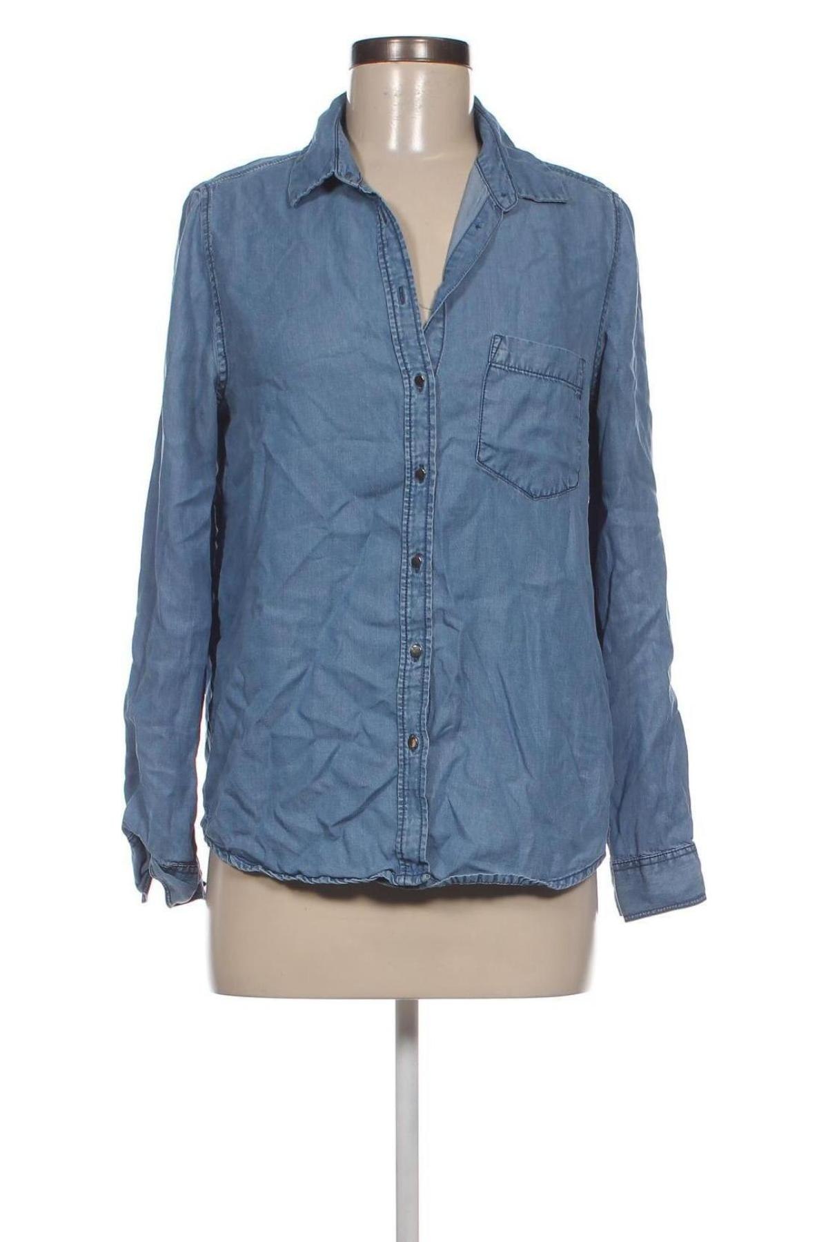 Γυναικείο πουκάμισο Kiabi, Μέγεθος M, Χρώμα Μπλέ, Τιμή 3,58 €