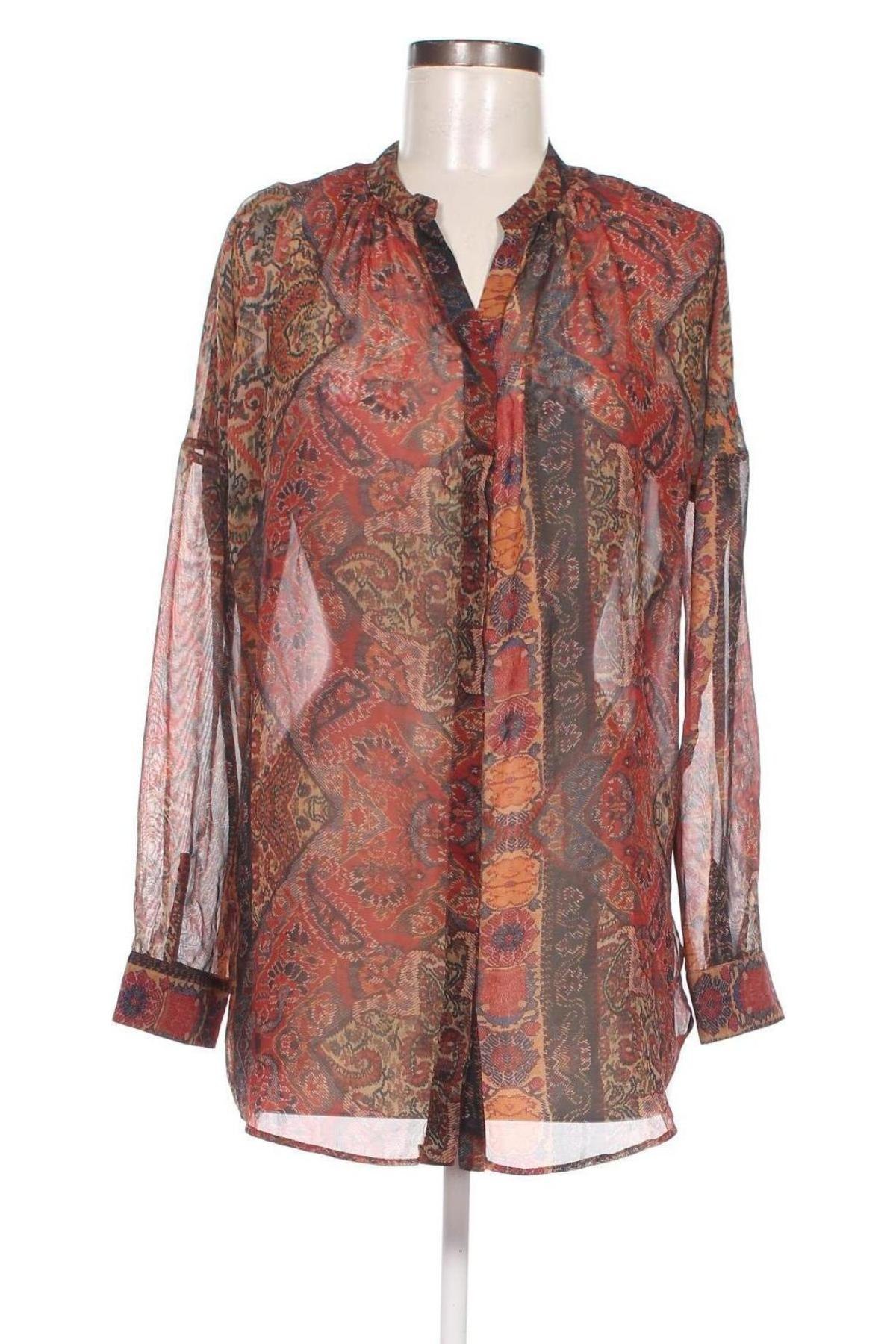 Γυναικείο πουκάμισο Mango, Μέγεθος S, Χρώμα Πολύχρωμο, Τιμή 37,42 €
