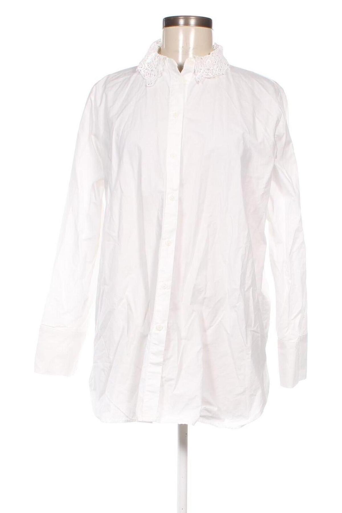 Γυναικείο πουκάμισο Mango, Μέγεθος S, Χρώμα Λευκό, Τιμή 13,81 €