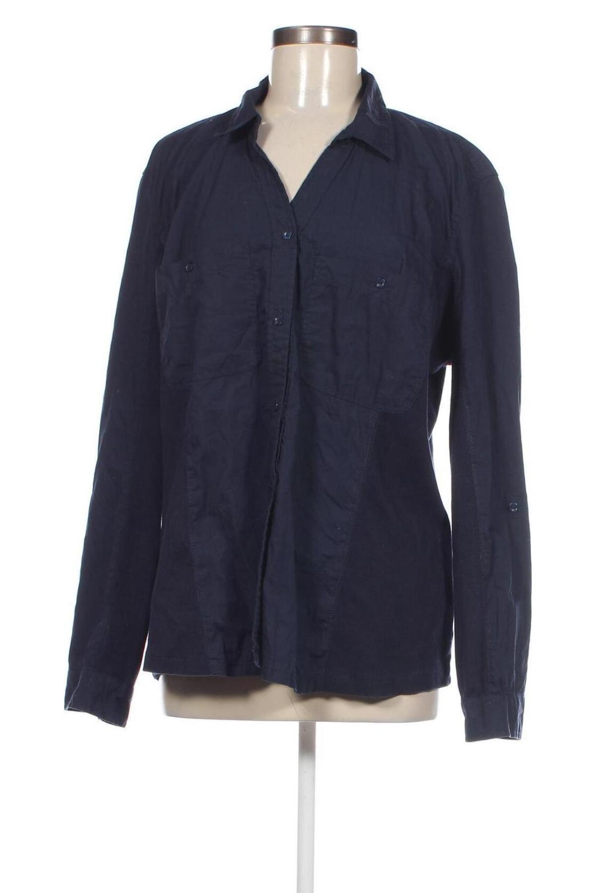 Γυναικείο πουκάμισο Maxi Blue, Μέγεθος XL, Χρώμα Μπλέ, Τιμή 7,73 €