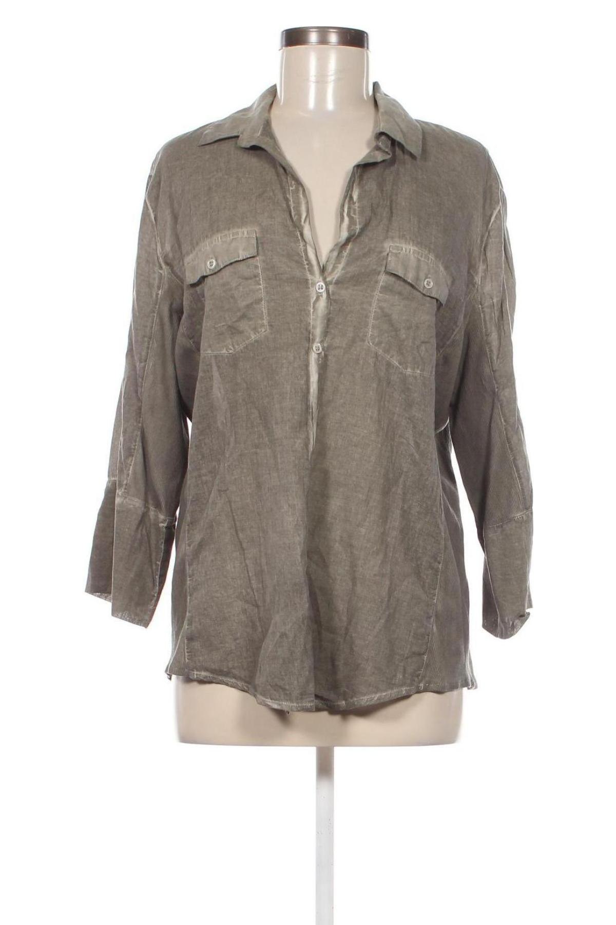 Γυναικείο πουκάμισο Monari, Μέγεθος XL, Χρώμα  Μπέζ, Τιμή 11,88 €