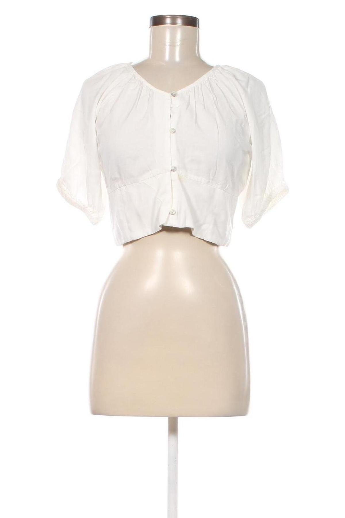 Γυναικείο πουκάμισο ONLY, Μέγεθος M, Χρώμα Λευκό, Τιμή 7,11 €