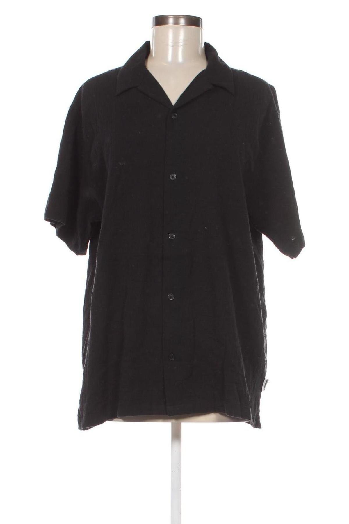 Γυναικείο πουκάμισο Originals By Jack & Jones, Μέγεθος L, Χρώμα Μαύρο, Τιμή 11,91 €