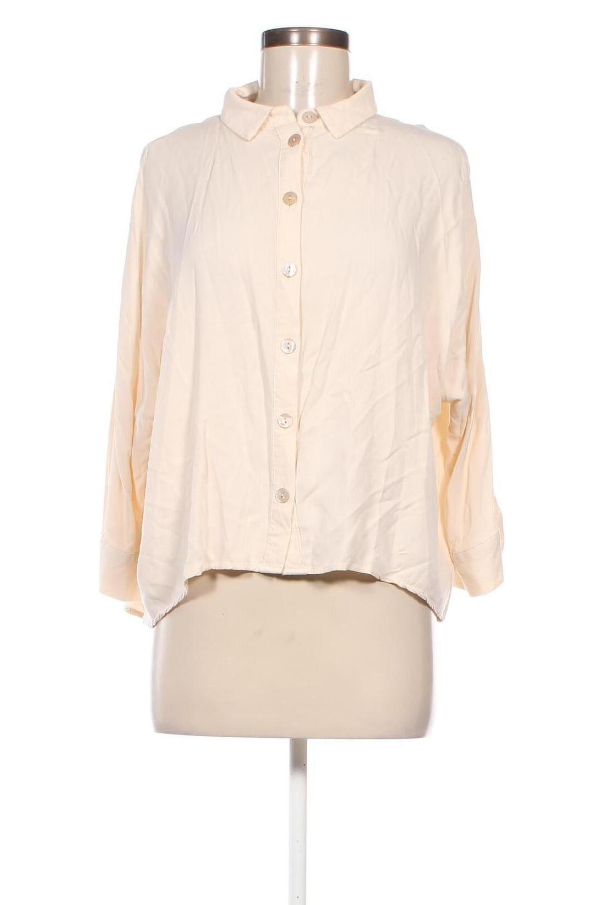 Γυναικείο πουκάμισο Parfois, Μέγεθος M, Χρώμα  Μπέζ, Τιμή 10,76 €