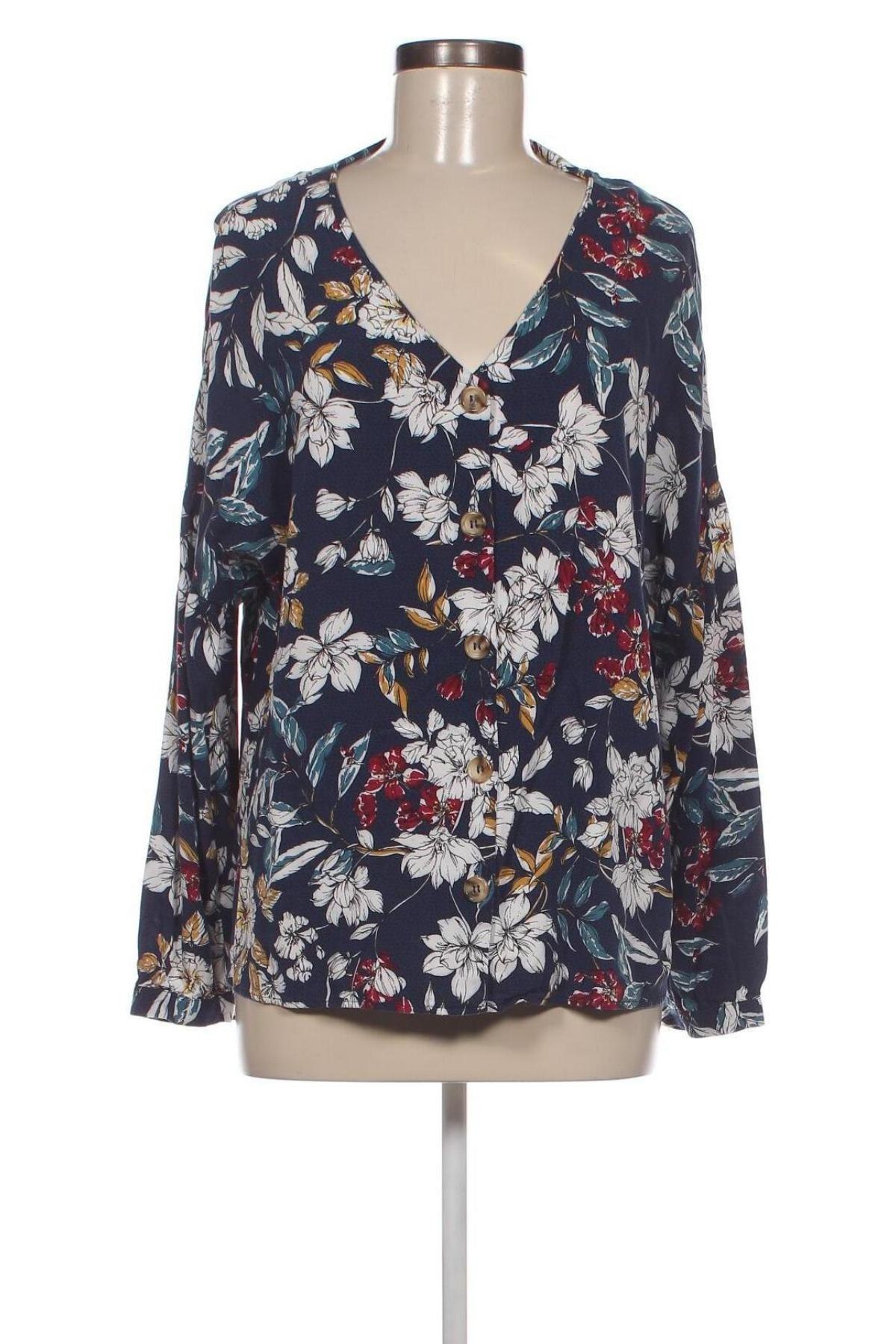 Γυναικείο πουκάμισο Promod, Μέγεθος XL, Χρώμα Μπλέ, Τιμή 10,78 €