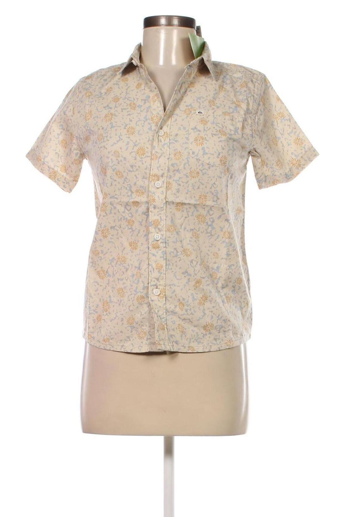 Γυναικείο πουκάμισο Quiksilver, Μέγεθος S, Χρώμα  Μπέζ, Τιμή 39,69 €