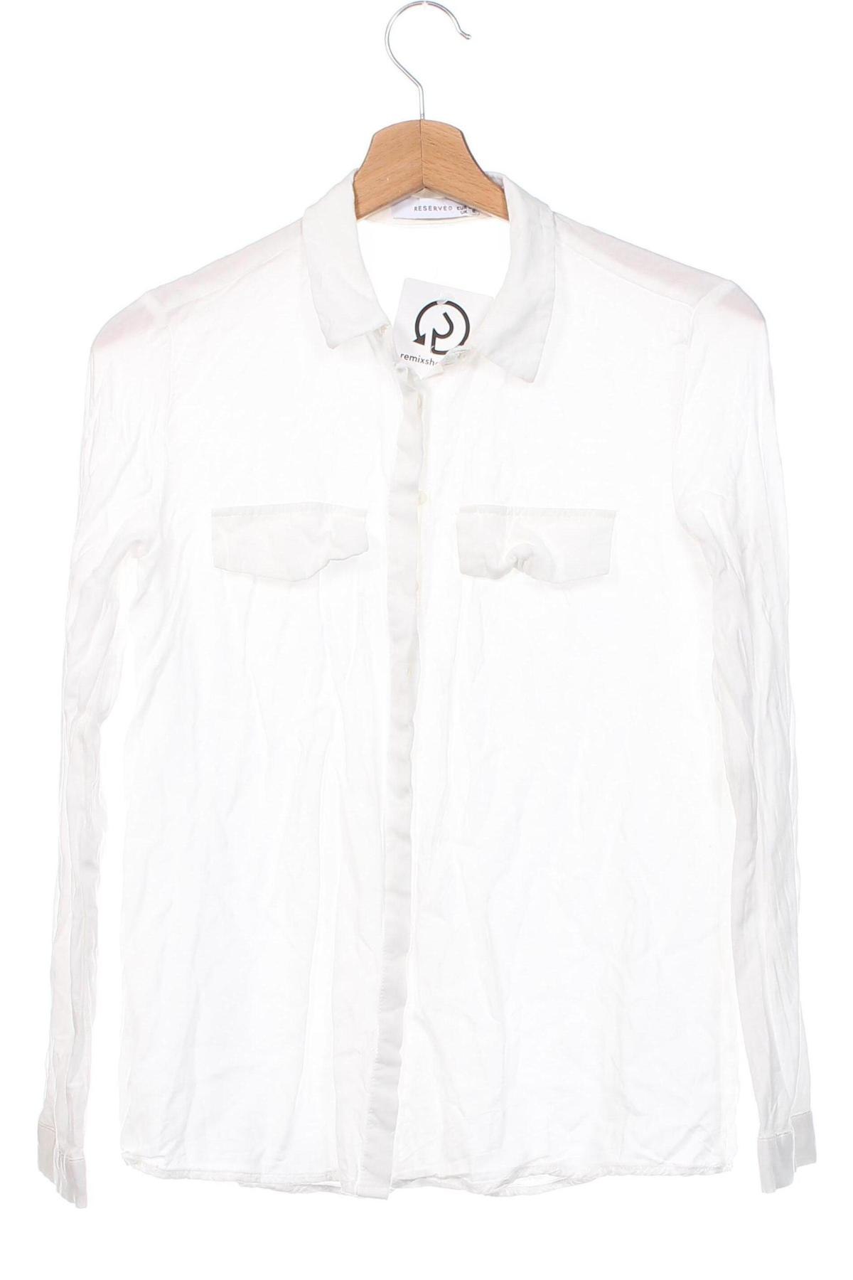 Dámska košeľa  Reserved, Veľkosť XS, Farba Biela, Cena  5,77 €
