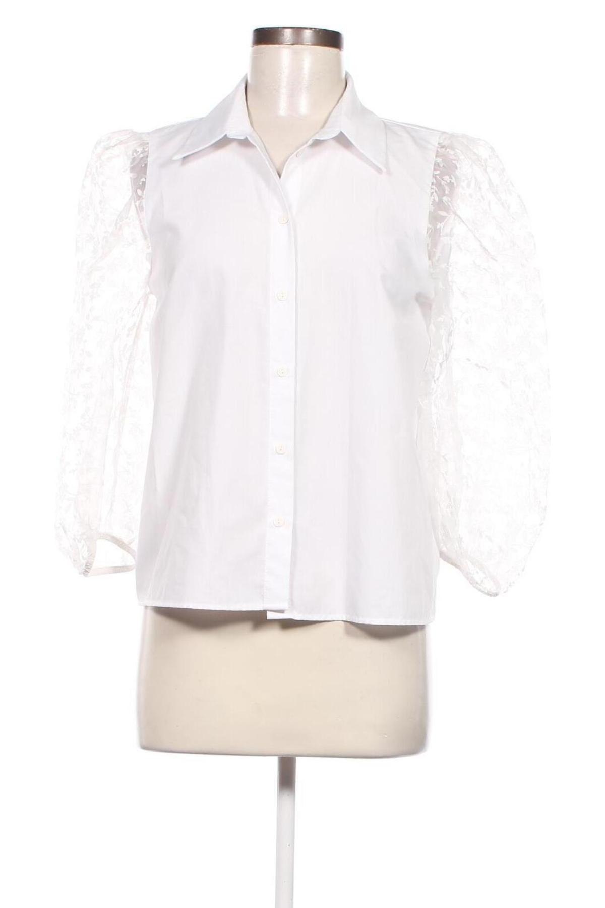 Γυναικείο πουκάμισο Reserved, Μέγεθος M, Χρώμα Λευκό, Τιμή 7,23 €