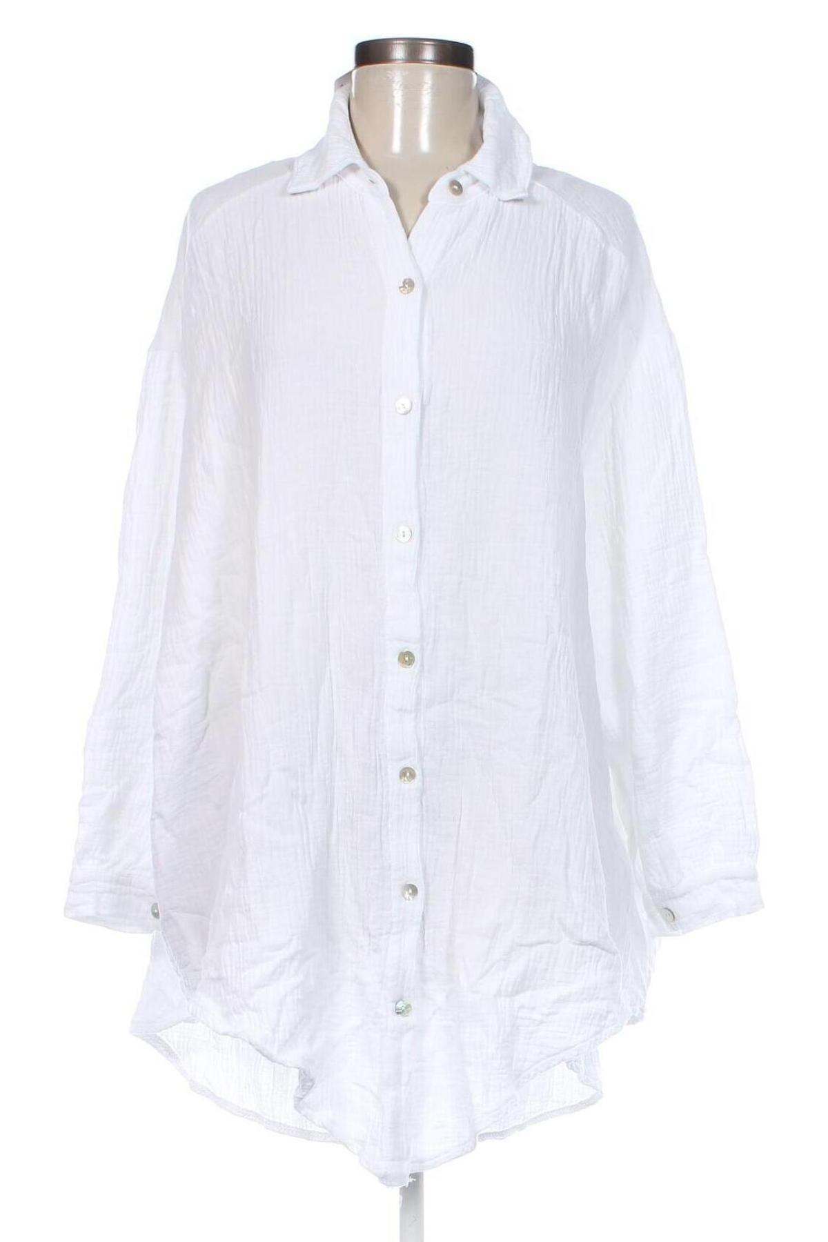 Дамска риза Sassy Classy, Размер L, Цвят Бял, Цена 77,00 лв.