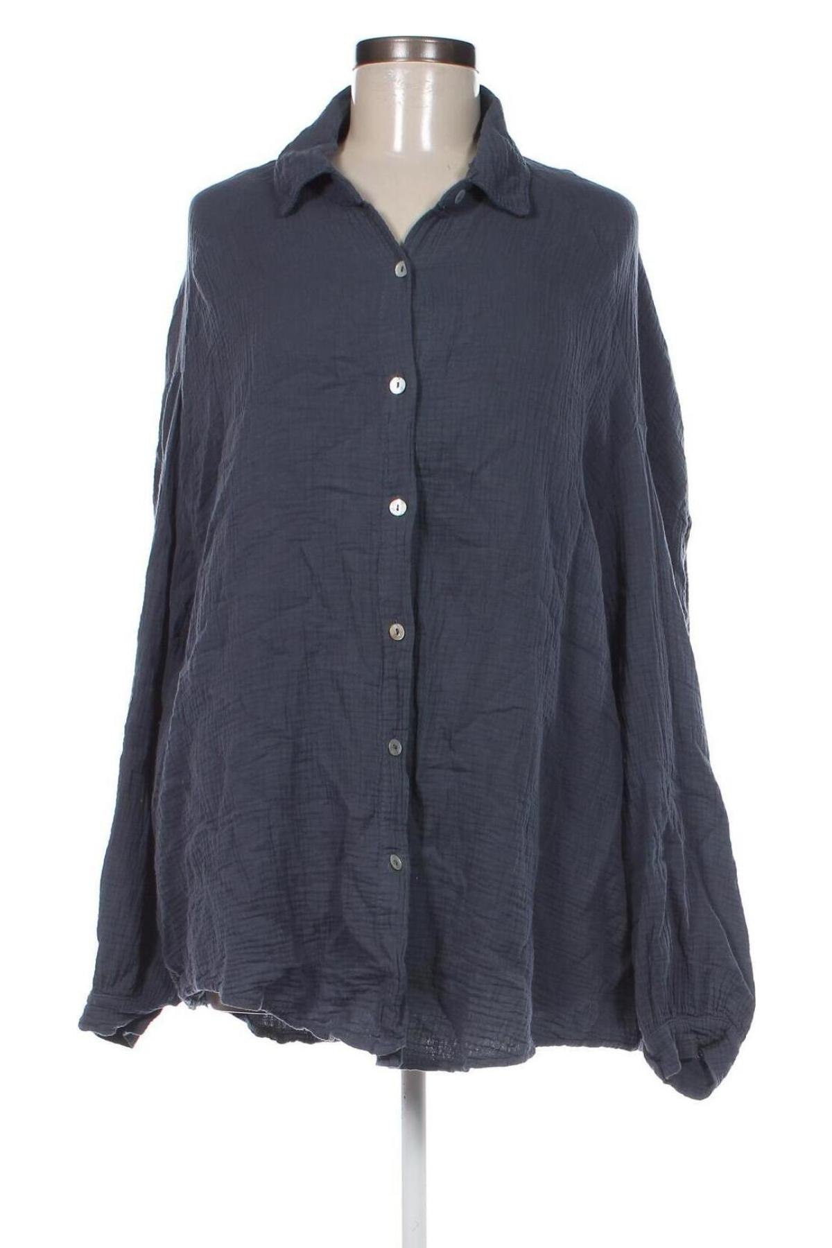Γυναικείο πουκάμισο Sassy Classy, Μέγεθος L, Χρώμα Γκρί, Τιμή 39,69 €