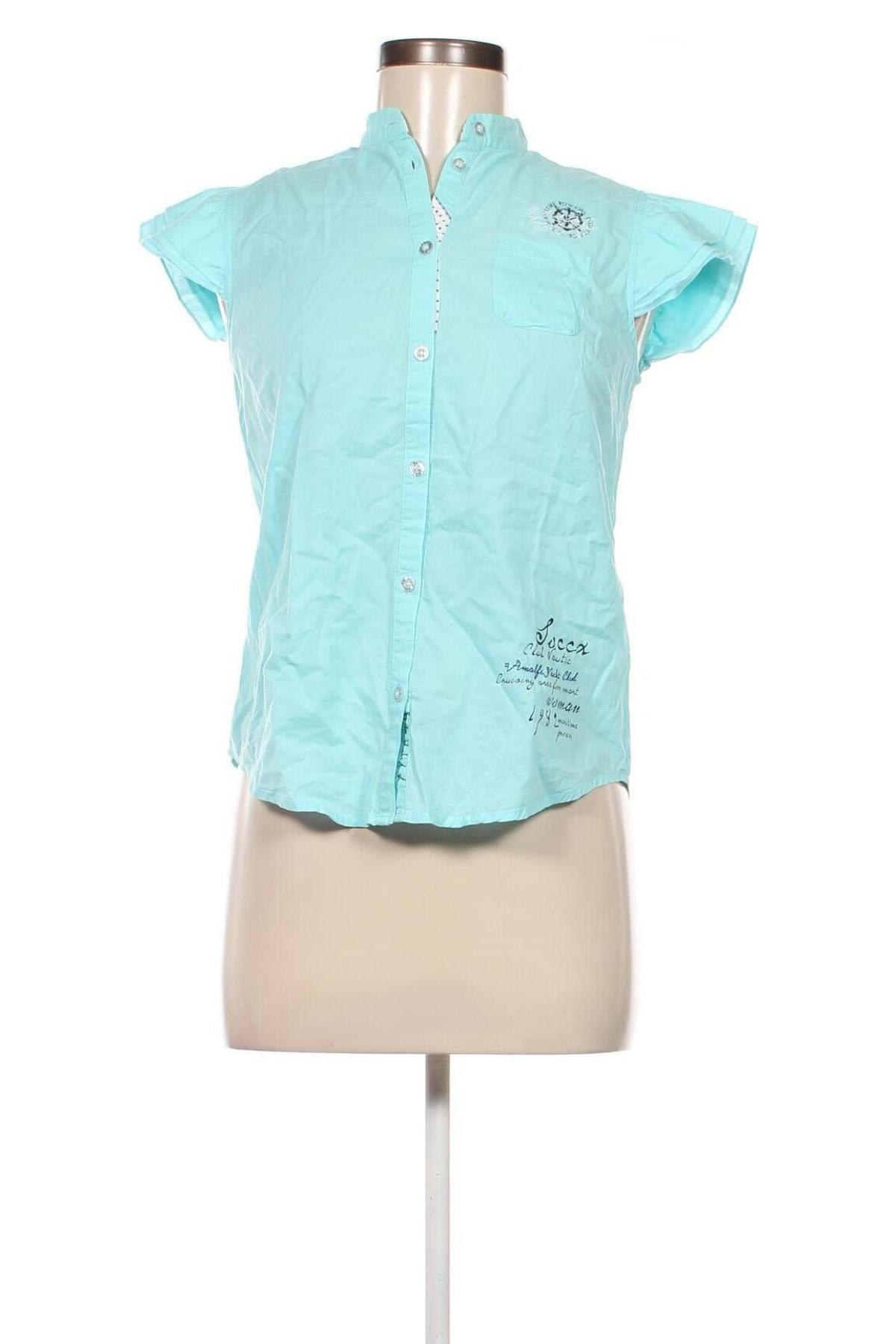 Γυναικείο πουκάμισο Soccx, Μέγεθος S, Χρώμα Μπλέ, Τιμή 17,00 €