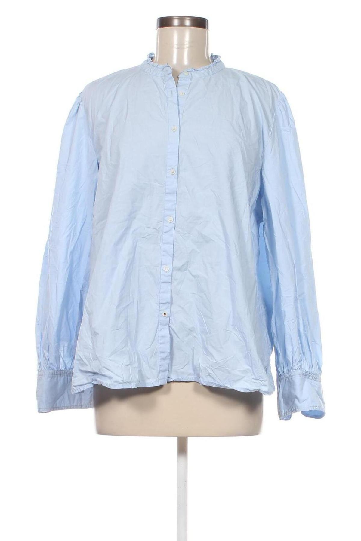 Дамска риза Tommy Hilfiger, Размер XL, Цвят Син, Цена 75,00 лв.