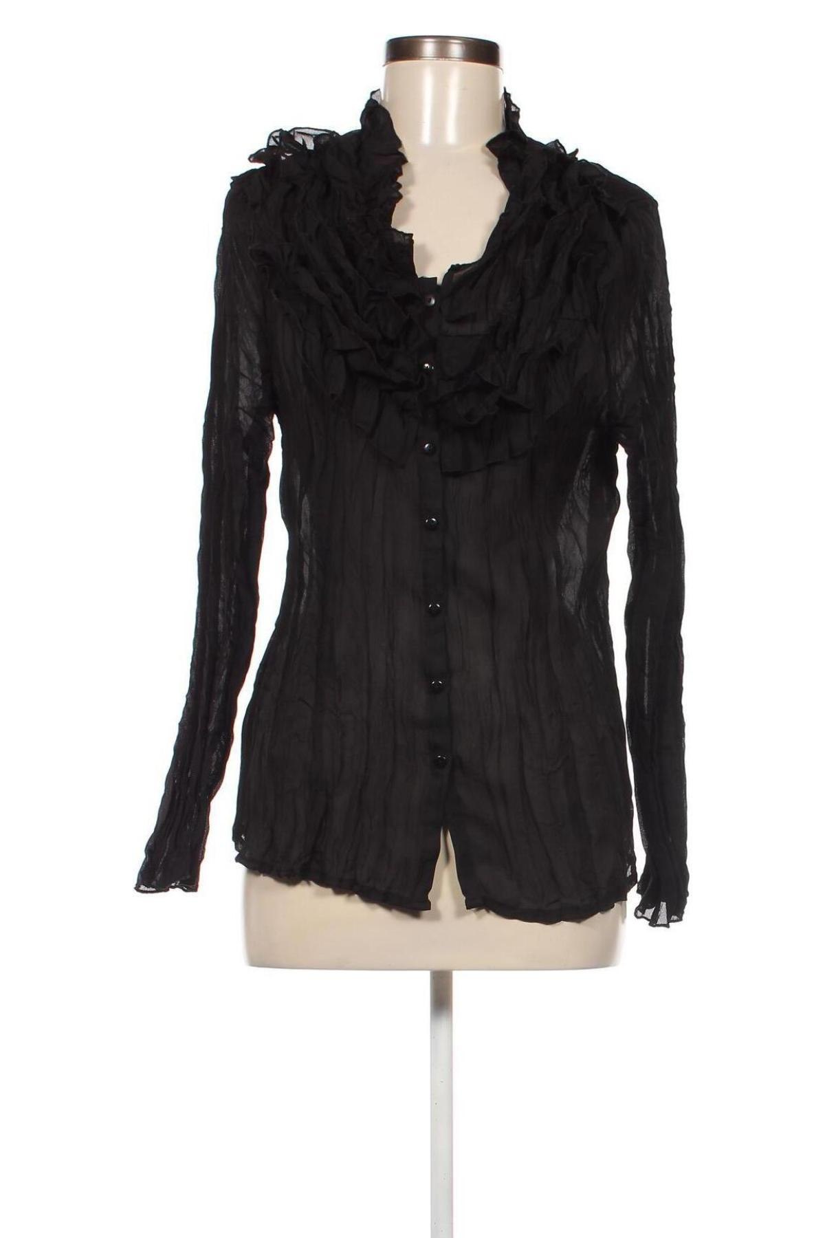 Dámska košeľa  Via Cortesa, Veľkosť XL, Farba Čierna, Cena  16,04 €