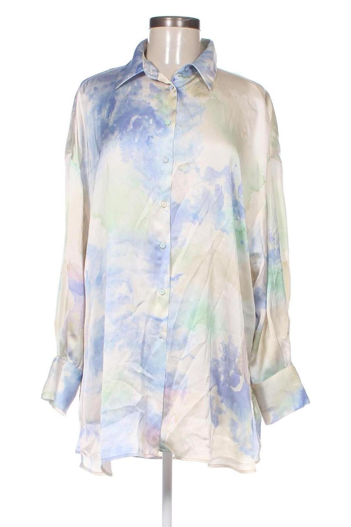 Γυναικείο πουκάμισο Zara, Μέγεθος L, Χρώμα Πολύχρωμο, Τιμή 15,76 €