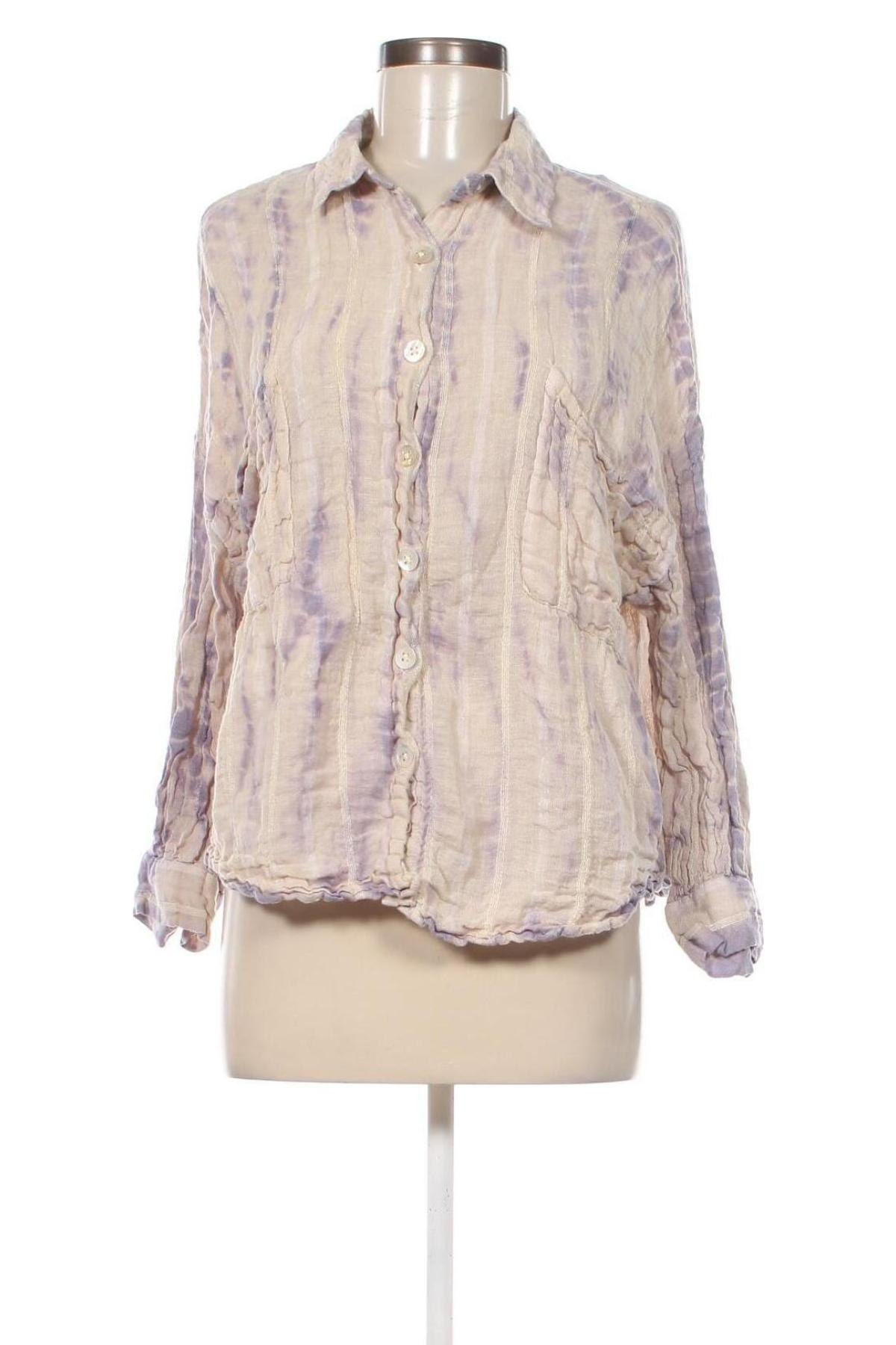Γυναικείο πουκάμισο Zara, Μέγεθος L, Χρώμα Πολύχρωμο, Τιμή 16,70 €
