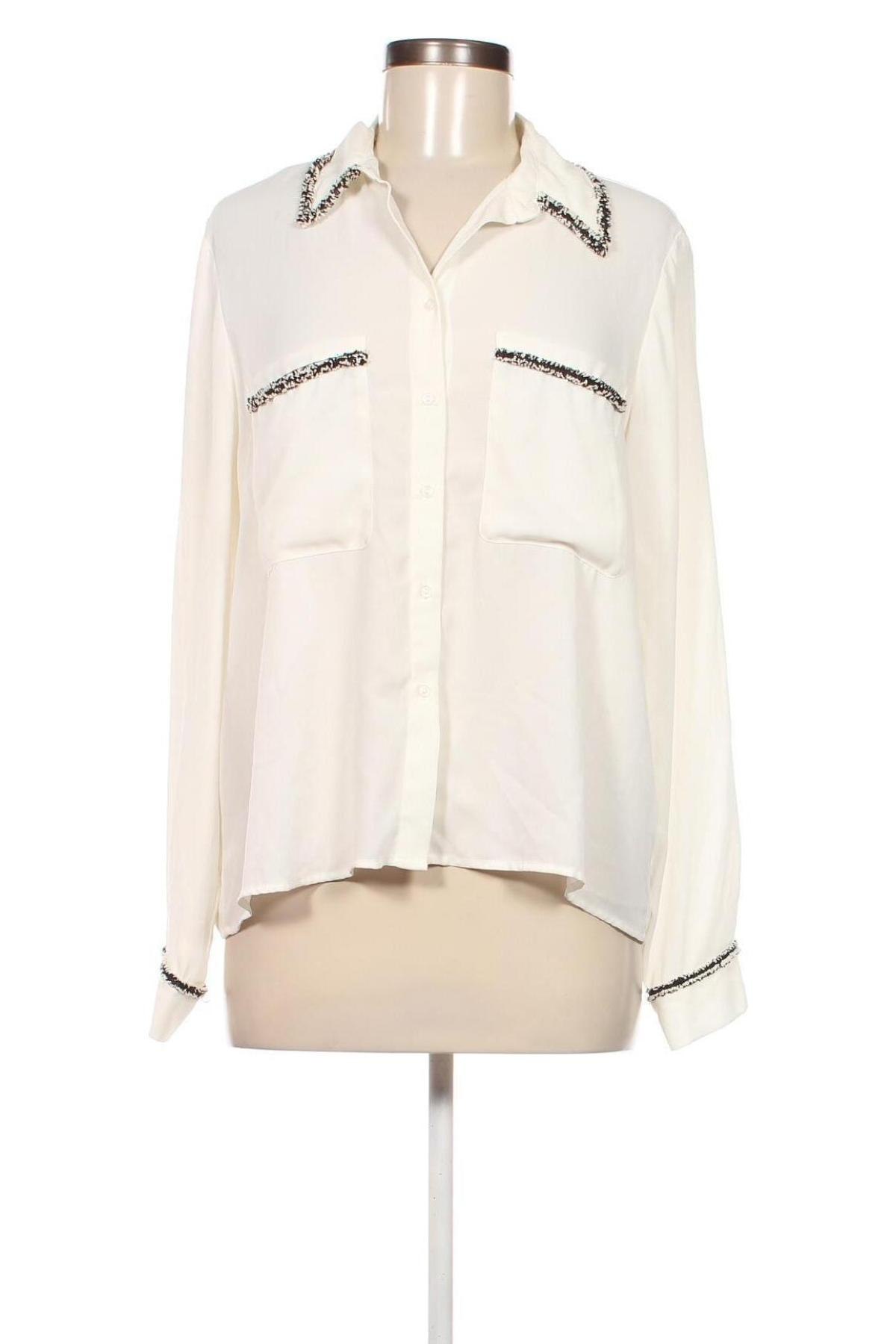 Dámská košile  Zara, Velikost XL, Barva Krémová, Cena  416,00 Kč