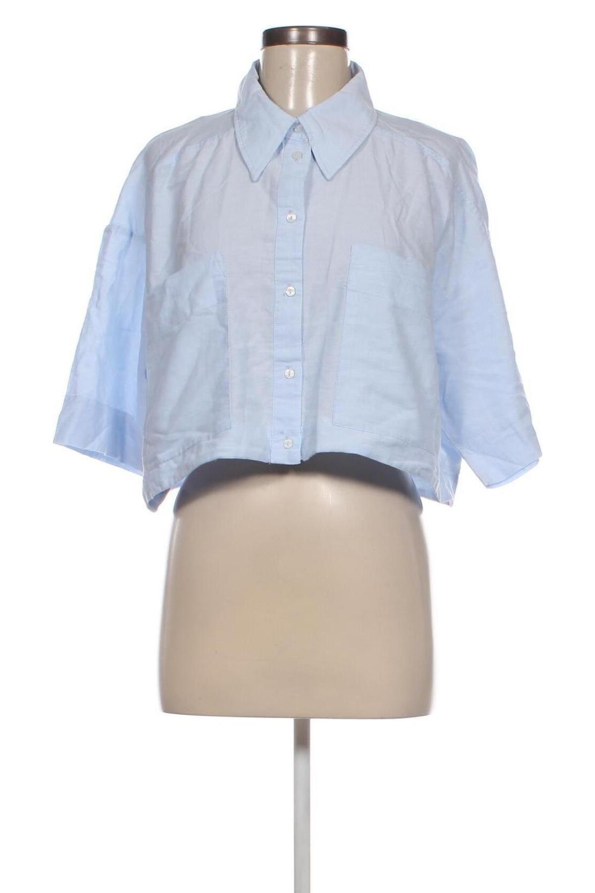 Dámská košile  Zara, Velikost L, Barva Modrá, Cena  784,00 Kč