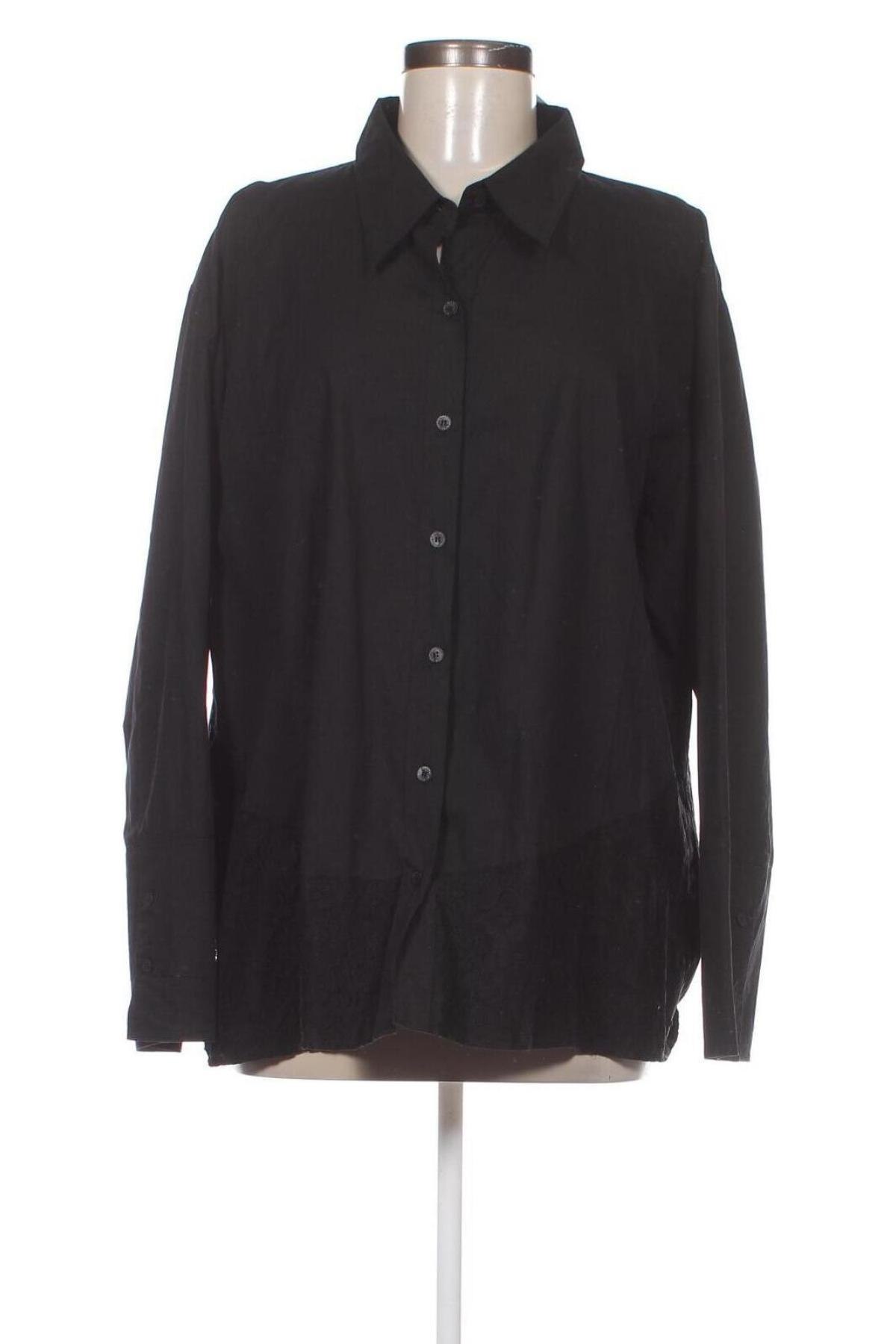 Damenbluse Zizzi, Größe XL, Farbe Schwarz, Preis € 13,75