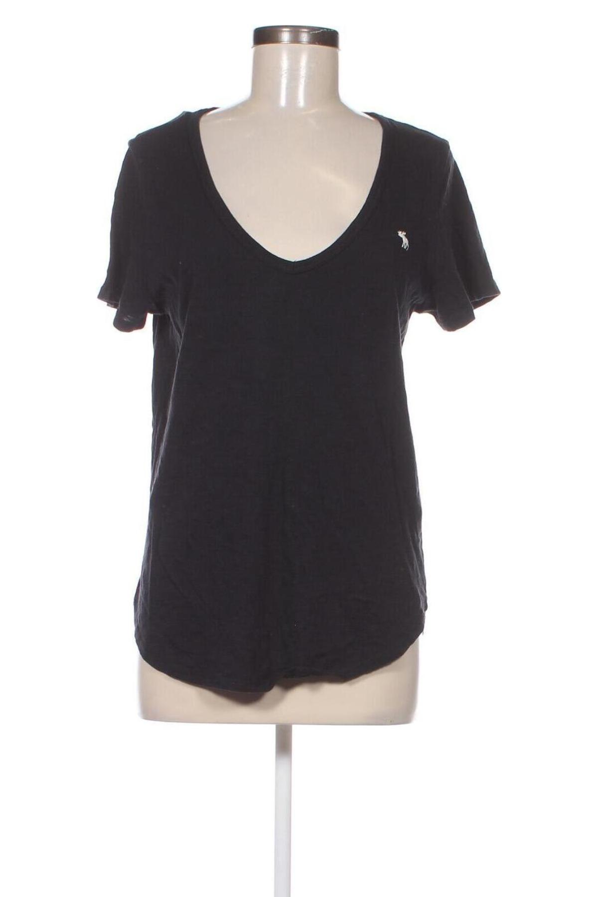Tricou de femei Abercrombie & Fitch, Mărime L, Culoare Negru, Preț 153,65 Lei