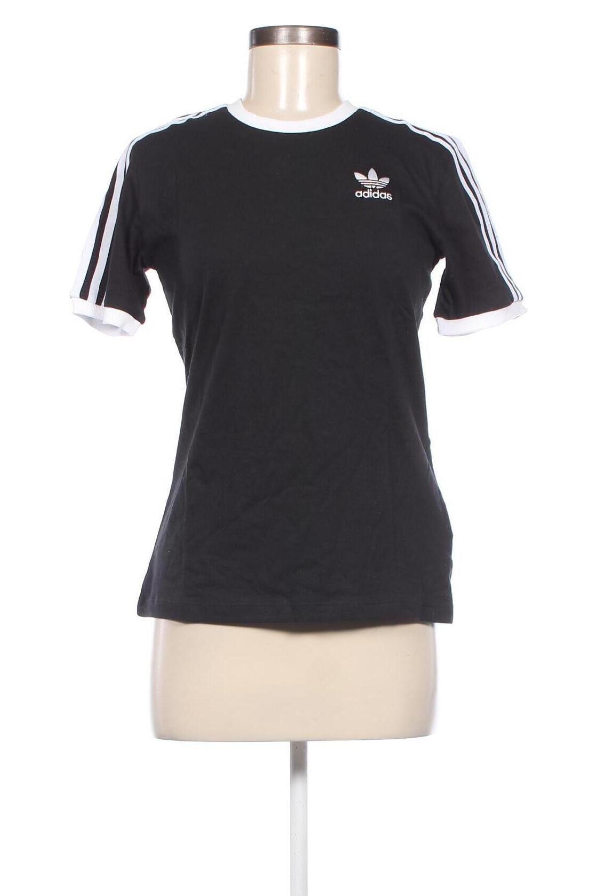 Damen T-Shirt Adidas Originals, Größe XS, Farbe Schwarz, Preis 15,98 €