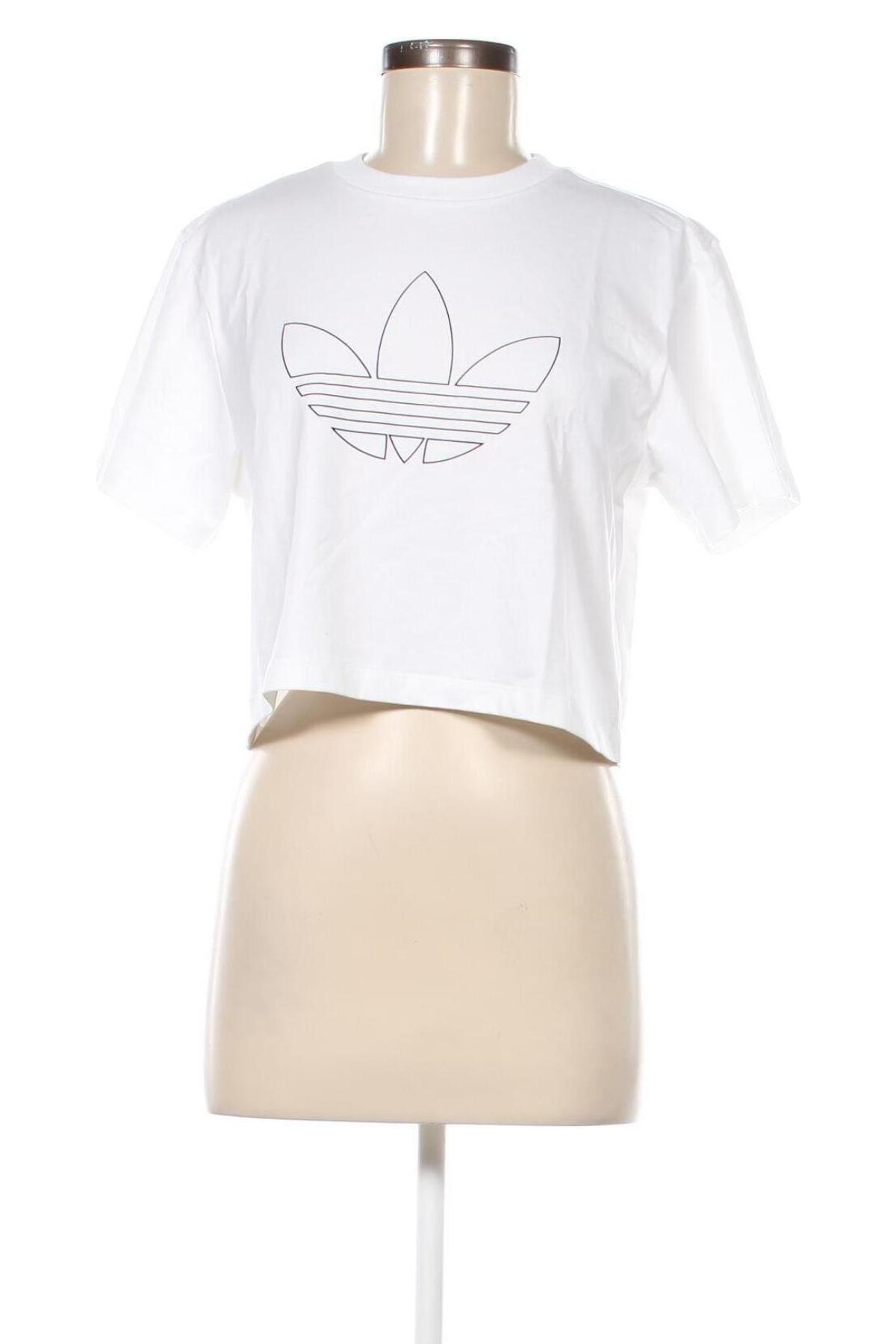 Дамска тениска Adidas Originals, Размер XXS, Цвят Бял, Цена 31,00 лв.