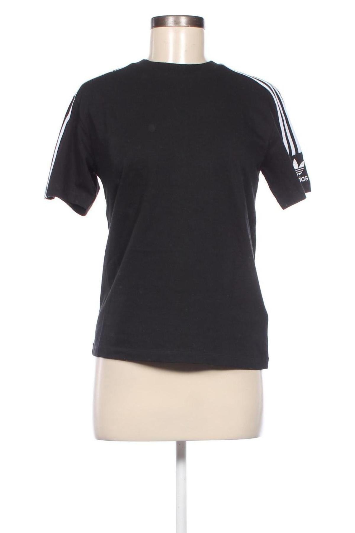 Γυναικείο t-shirt Adidas Originals, Μέγεθος XS, Χρώμα Μαύρο, Τιμή 14,38 €