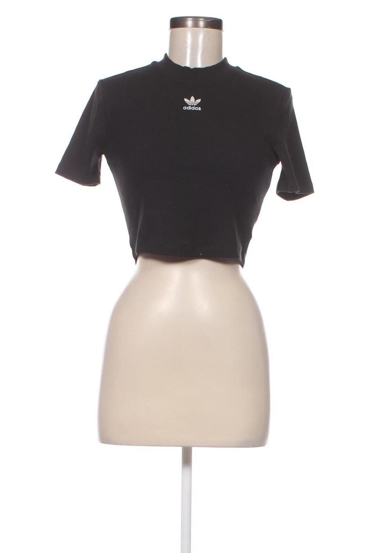 Damen T-Shirt Adidas Originals, Größe S, Farbe Schwarz, Preis 28,76 €