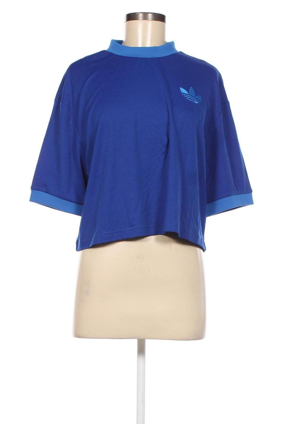 Tricou de femei Adidas Originals, Mărime XS, Culoare Albastru, Preț 101,98 Lei
