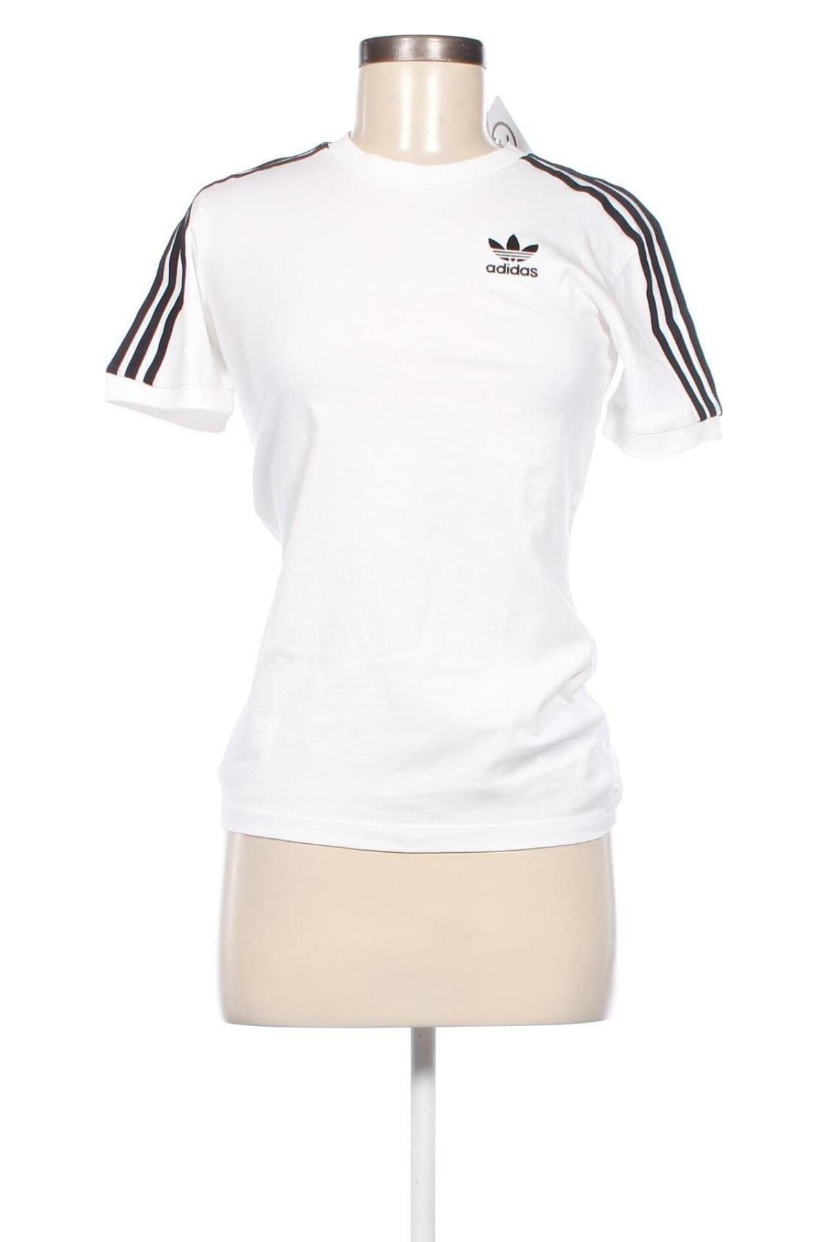 Damen T-Shirt Adidas Originals, Größe XXS, Farbe Weiß, Preis € 10,55
