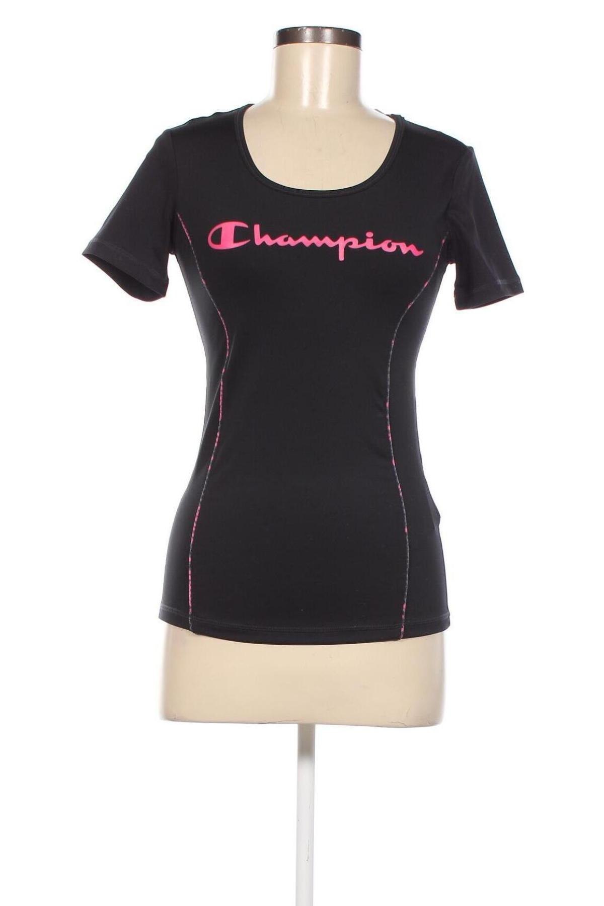 Damen T-Shirt Champion, Größe S, Farbe Schwarz, Preis € 18,56