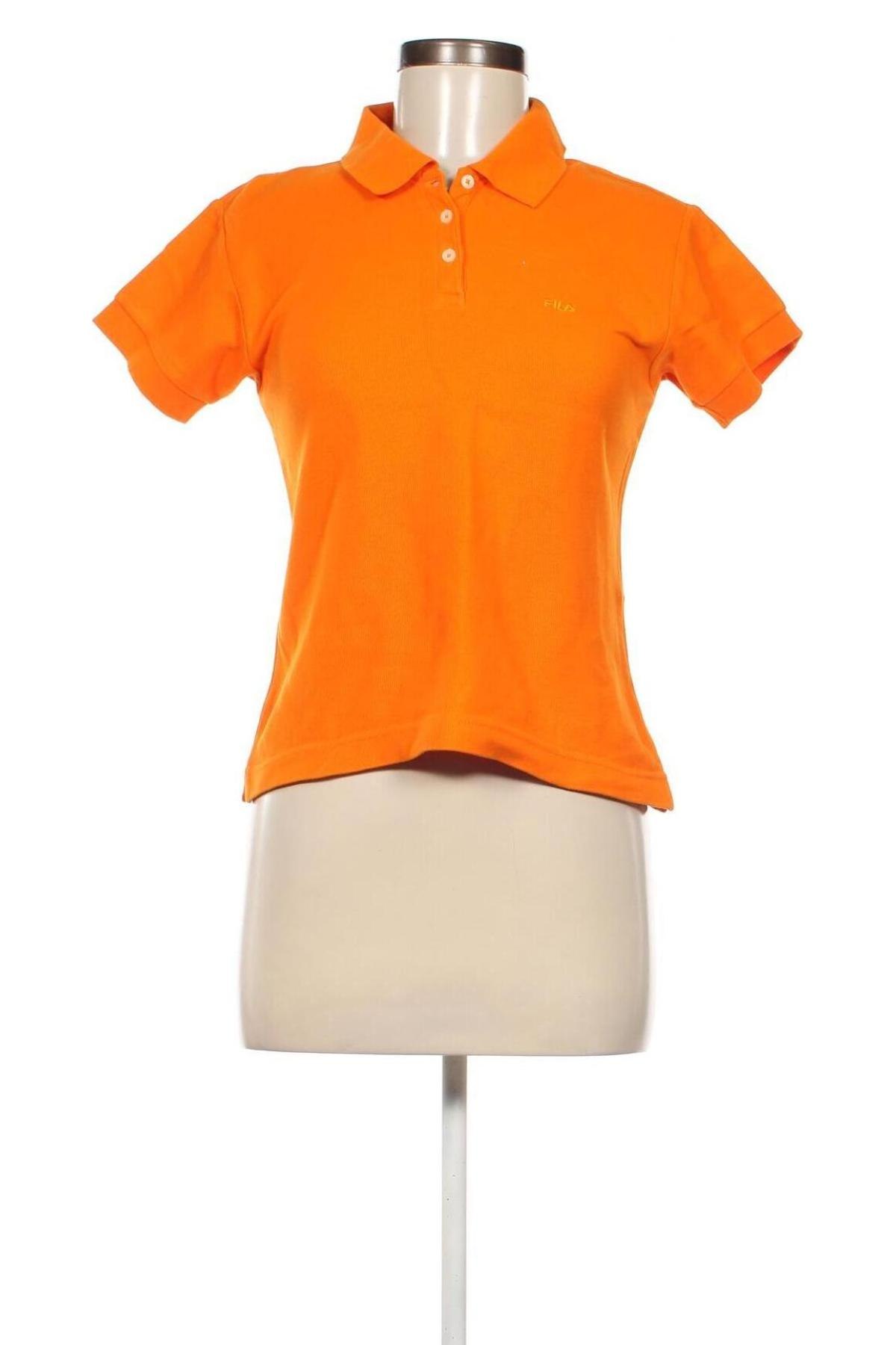 Дамска тениска FILA, Размер M, Цвят Оранжев, Цена 72,09 лв.