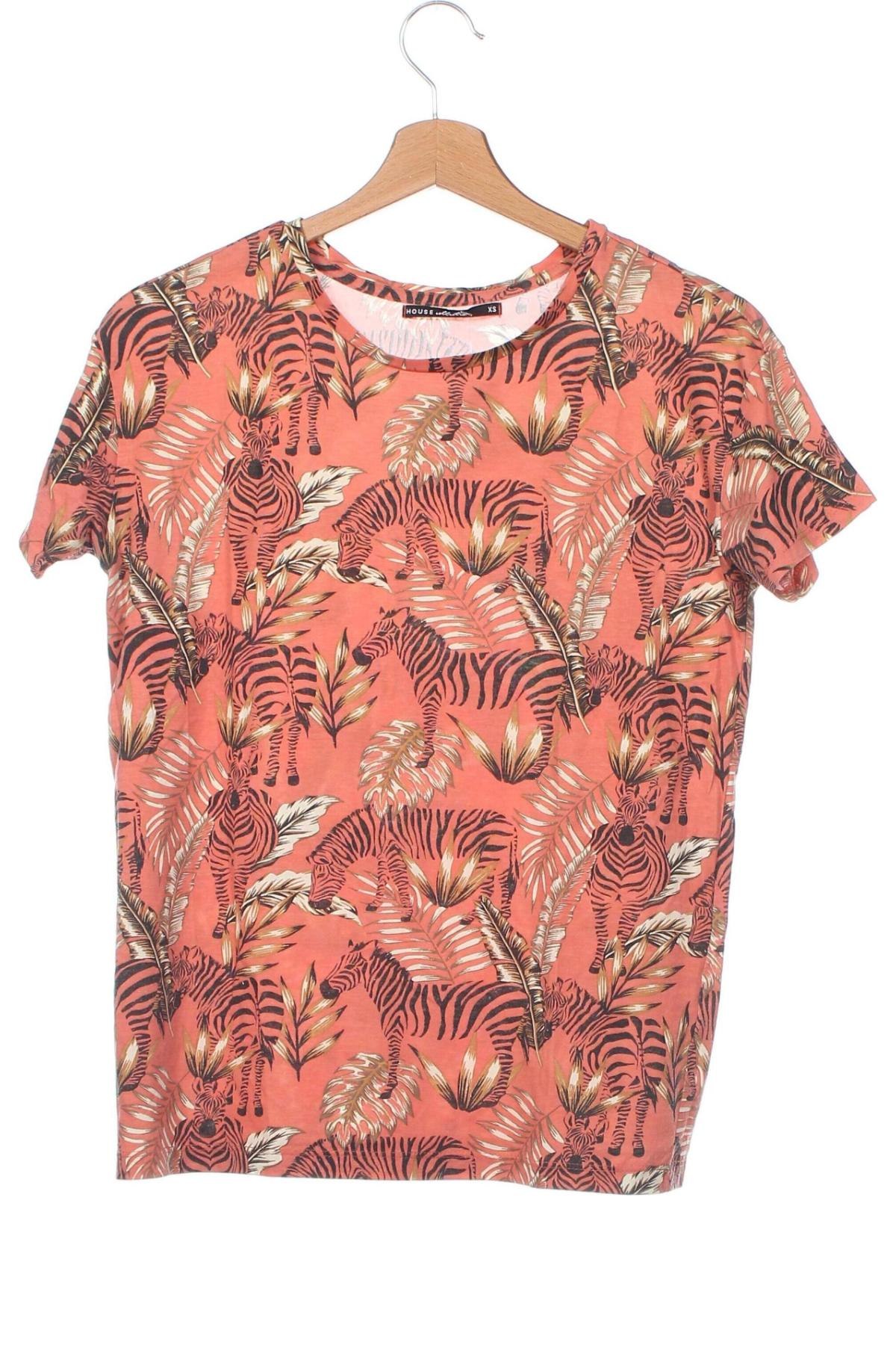 Damen T-Shirt House, Größe XS, Farbe Mehrfarbig, Preis 2,98 €