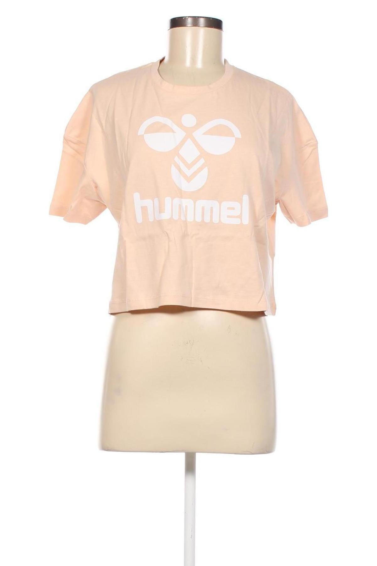 Damen T-Shirt Hummel, Größe M, Farbe Orange, Preis 18,56 €