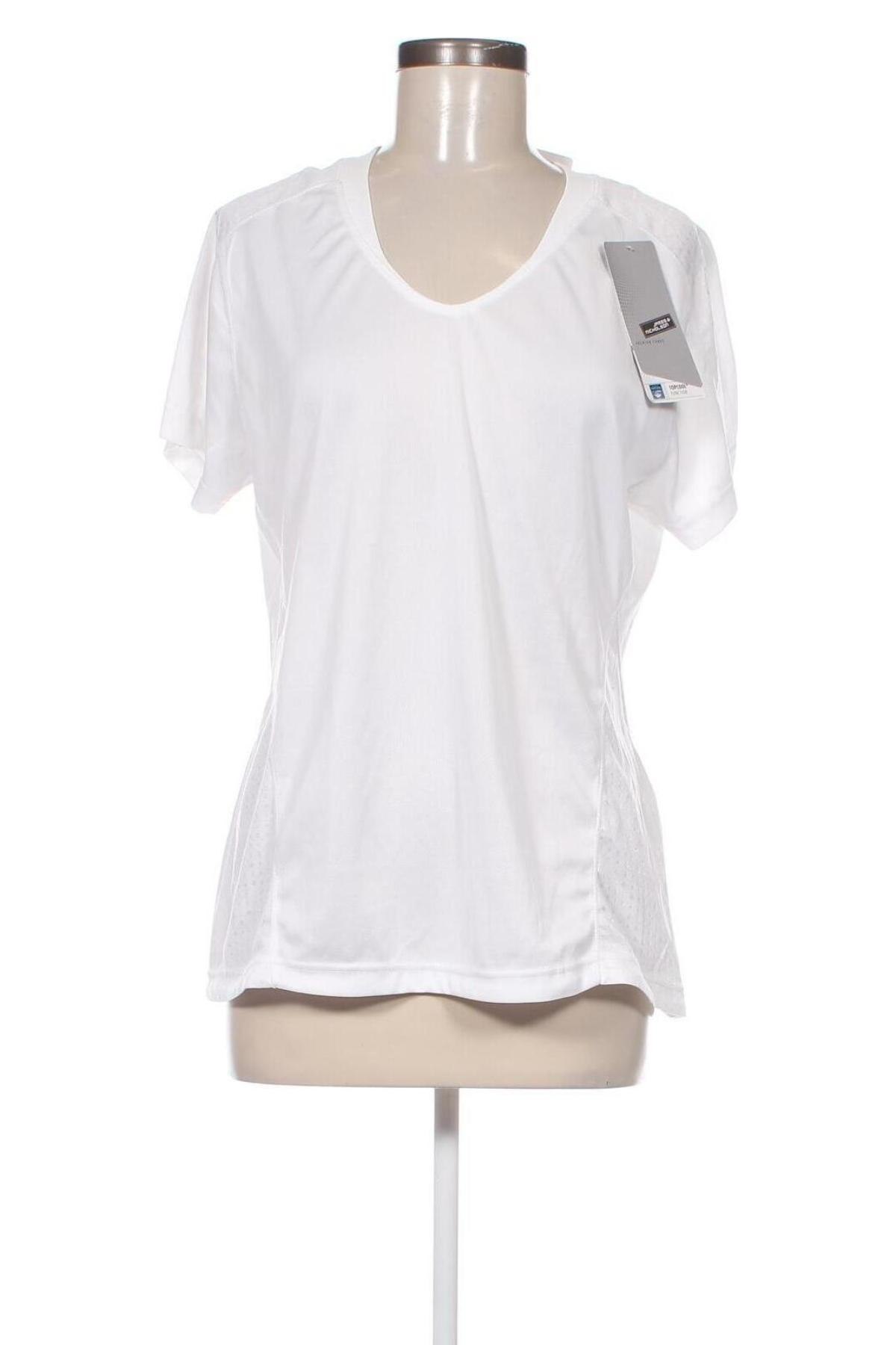 Γυναικείο t-shirt James & Nicholson, Μέγεθος XXL, Χρώμα Λευκό, Τιμή 10,83 €