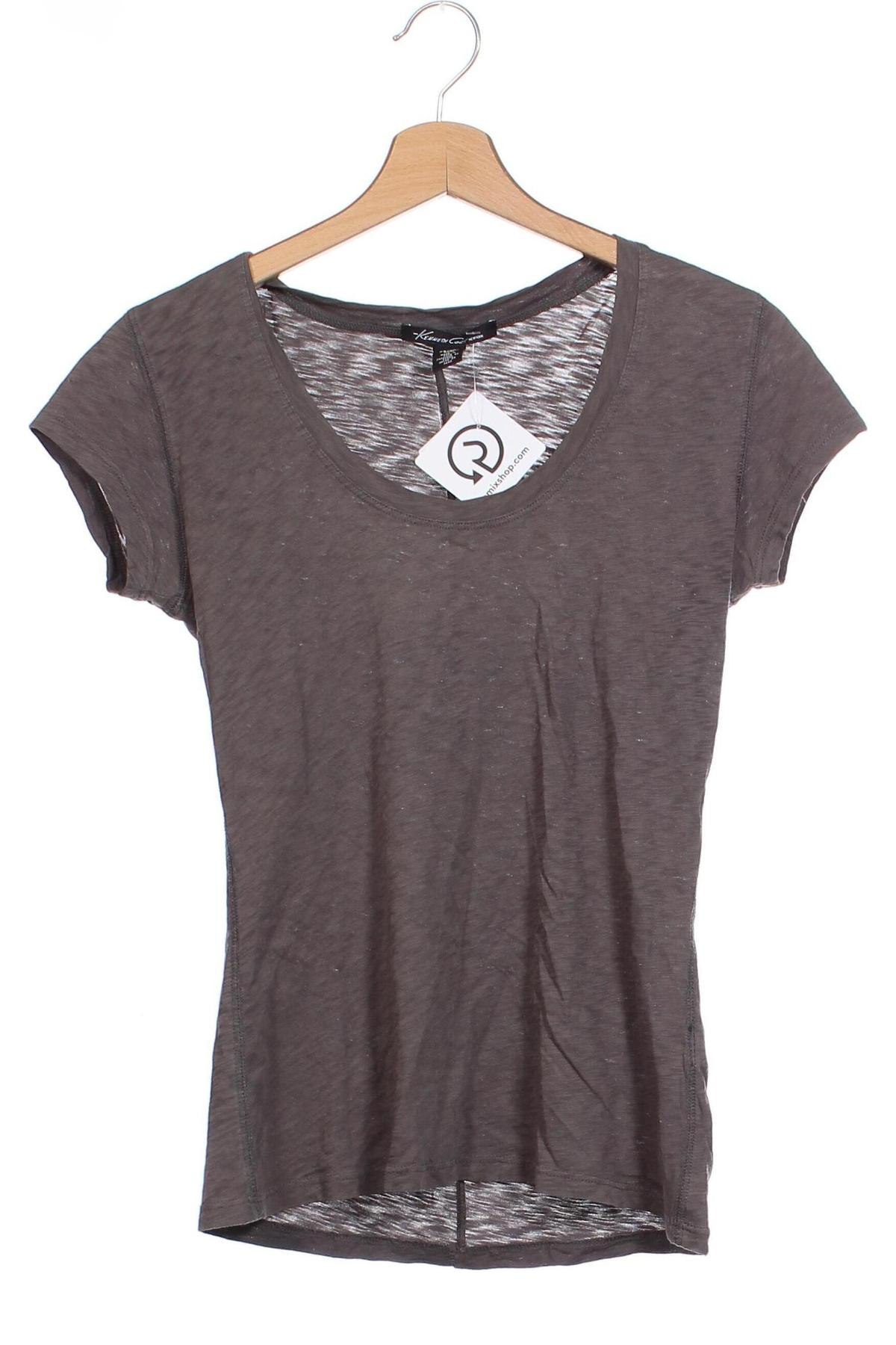 Damen T-Shirt Kenneth Cole, Größe XS, Farbe Grau, Preis € 15,23