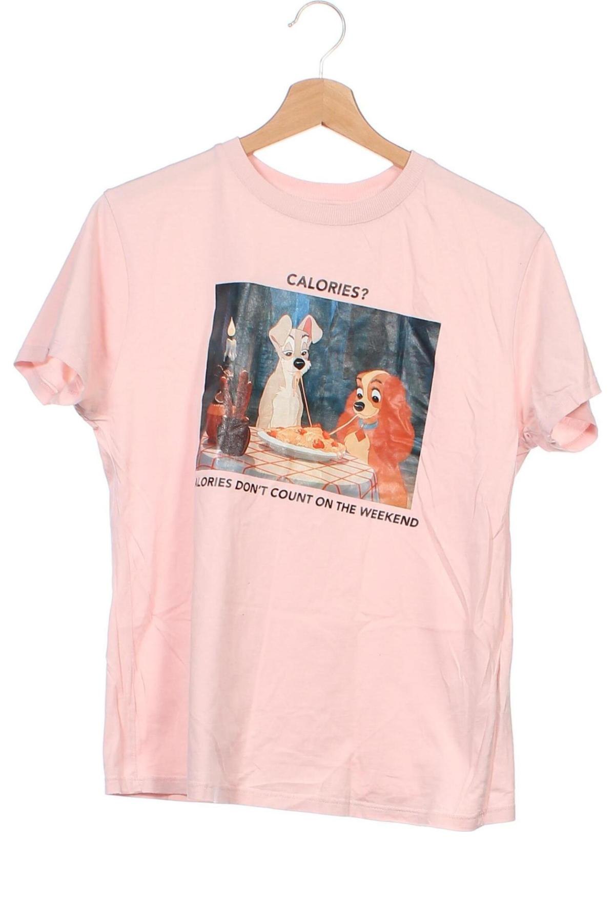 Damen T-Shirt LC Waikiki, Größe XS, Farbe Rosa, Preis € 11,25